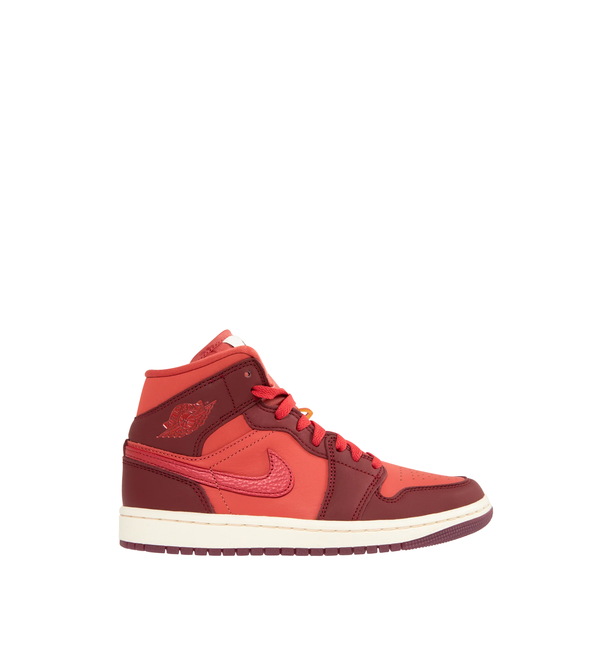 AIR JORDAN 1 MID SE SNEAKER (WOMENS)