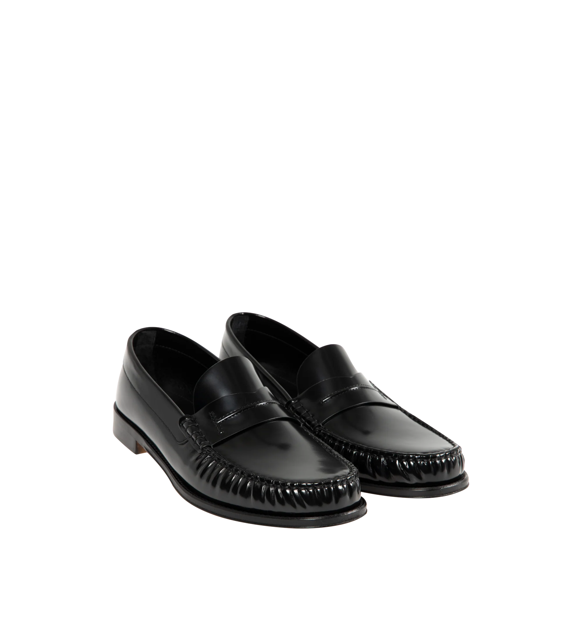 BURNISHED LEATHER LOAFER (MENS) - Image 2