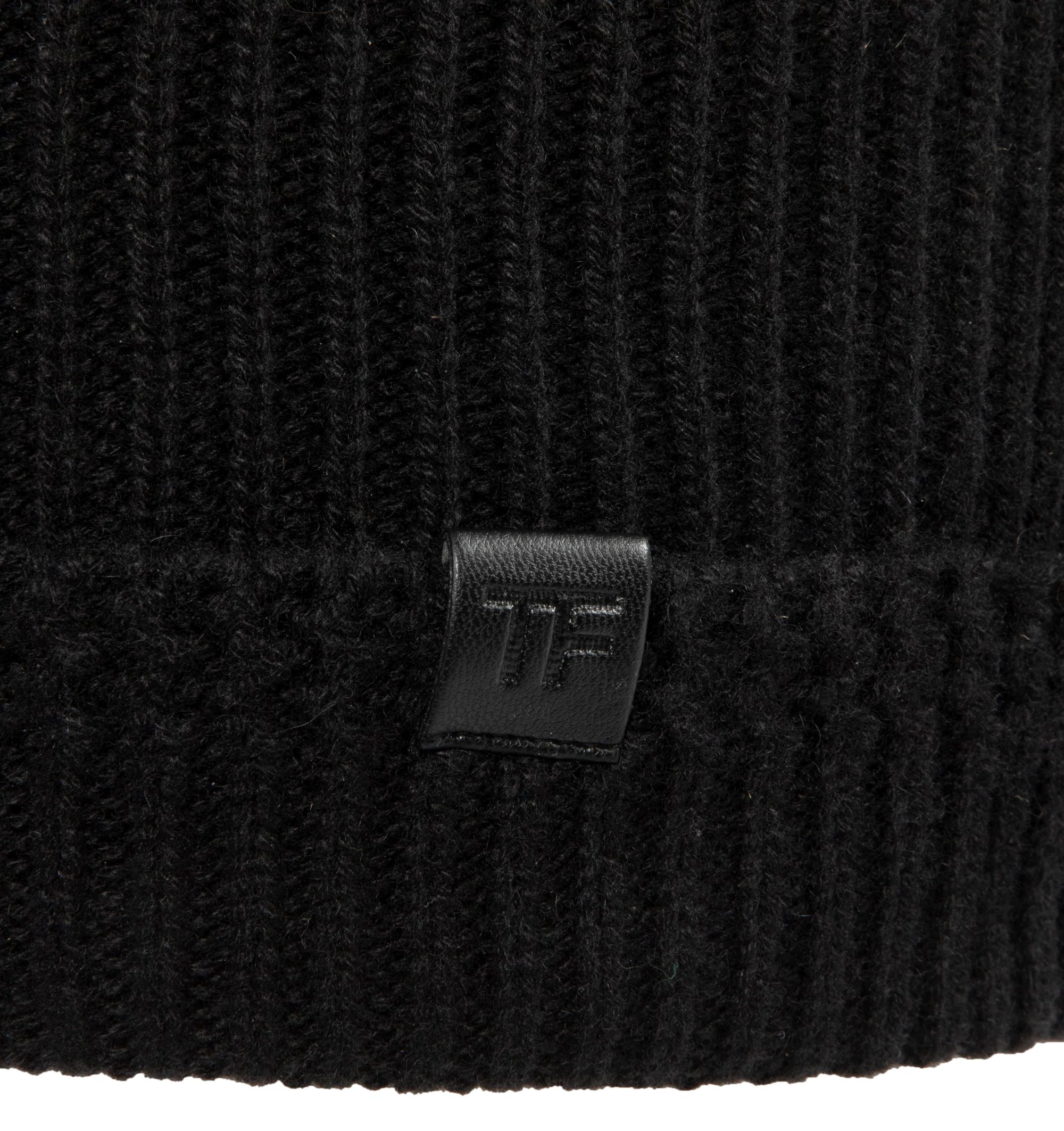 CASHMERE RIB BEANIE - Image 3