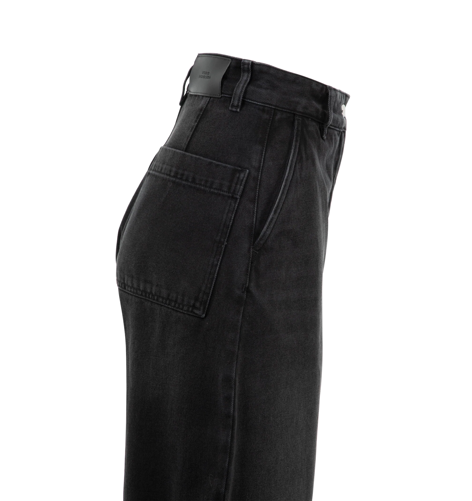 CHALCO WIDE CROP DENIM PANT (WOMENS) - Image 3