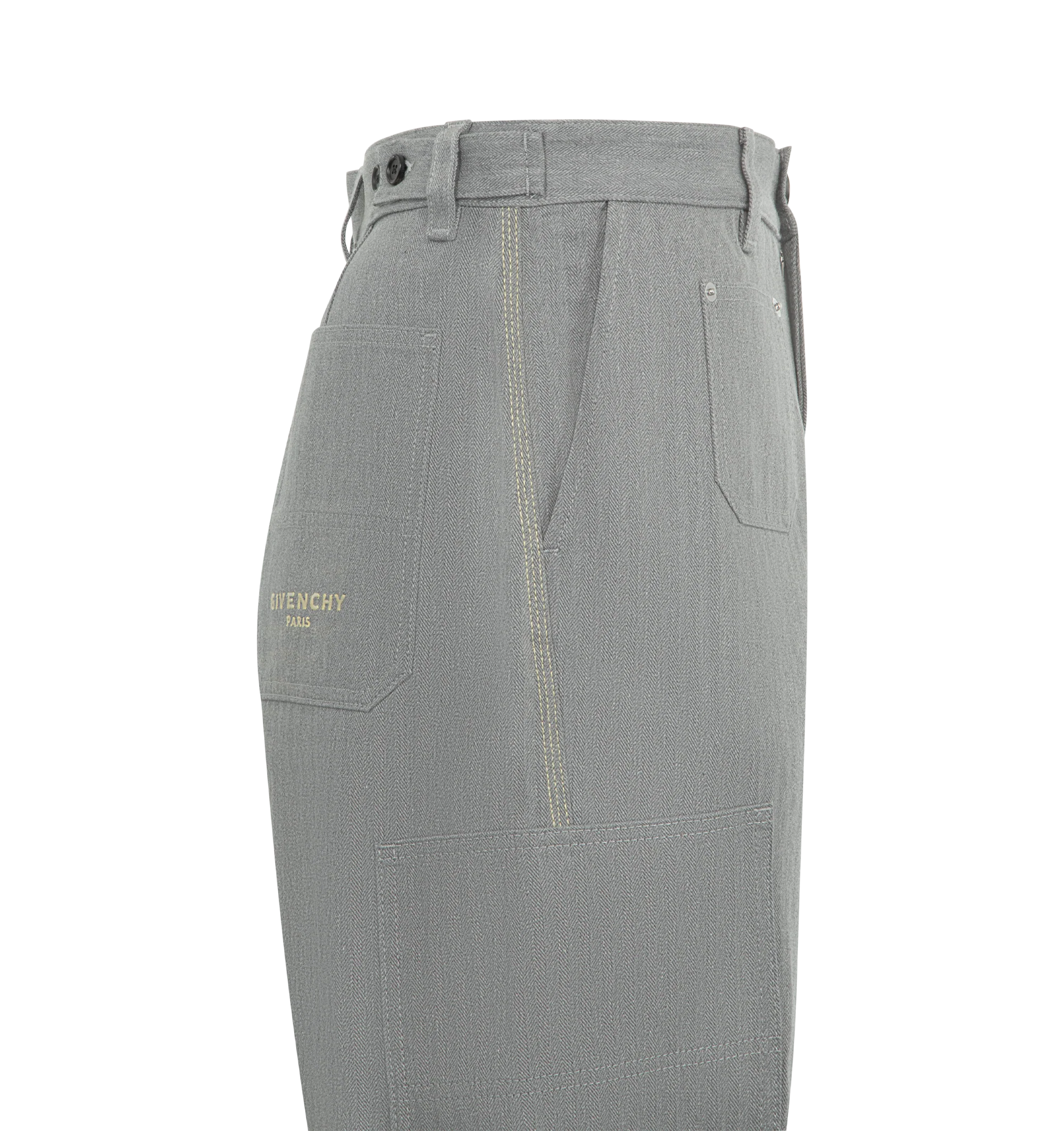 COUTURE SEAMS DENIM TROUSERS (MENS) - Image 3
