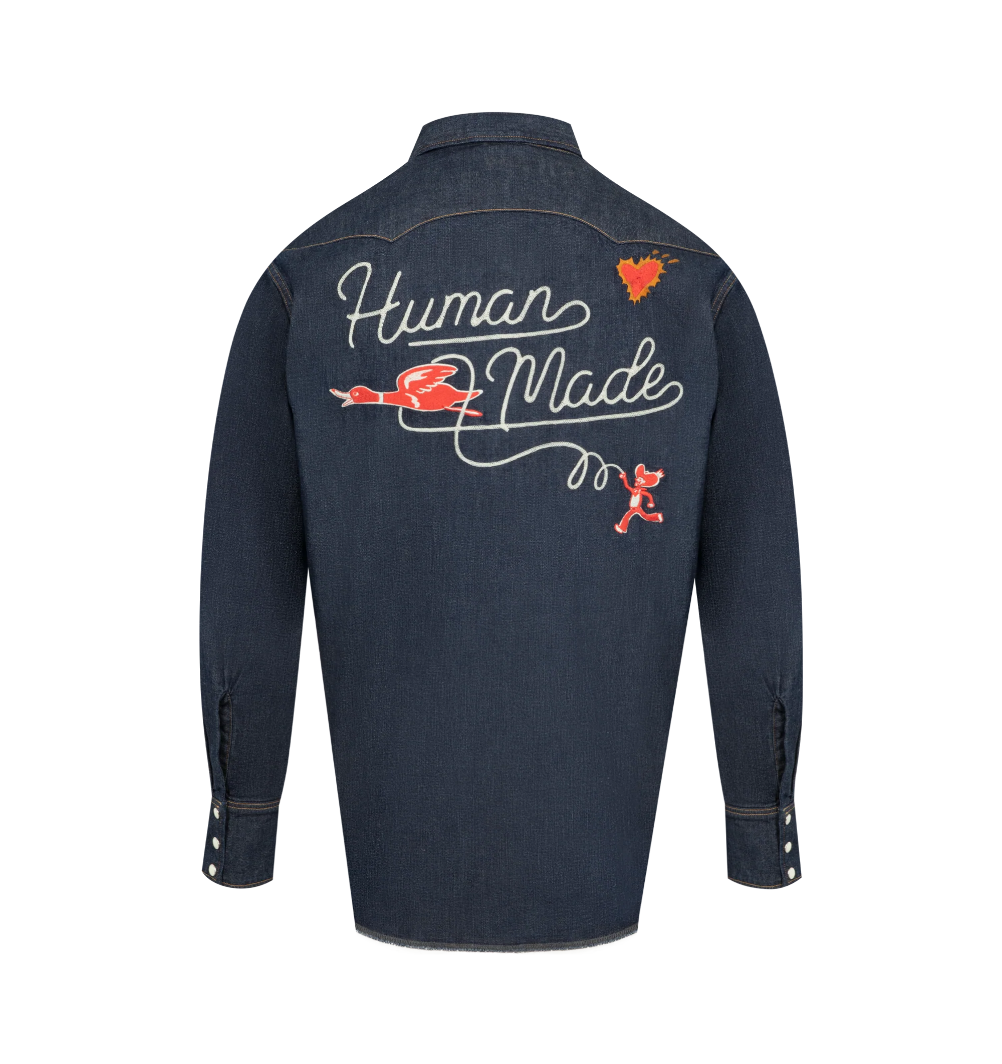 DENIM WESTERN SHIRT (MENS) - Image 2