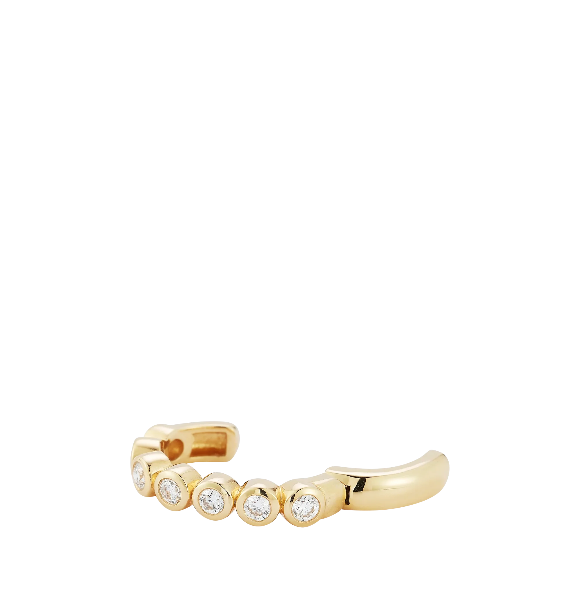 DIAMOND BUBBLE EAR CUFF - Image 3