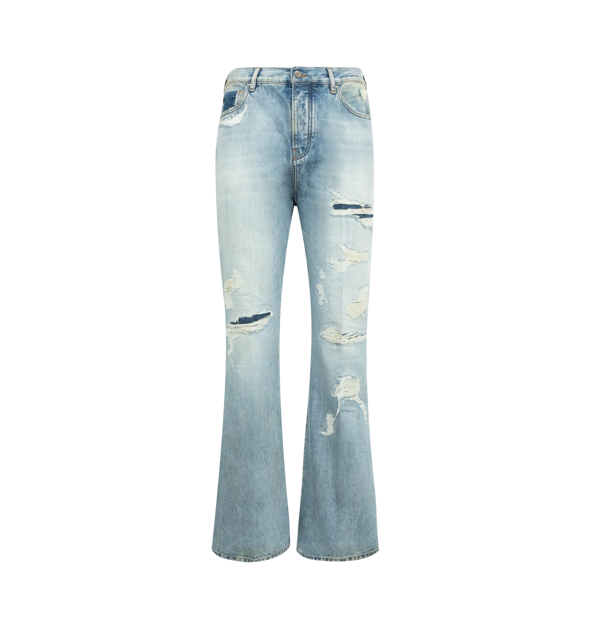 DISTRESSED BOOT CUT JEAN (MENS)