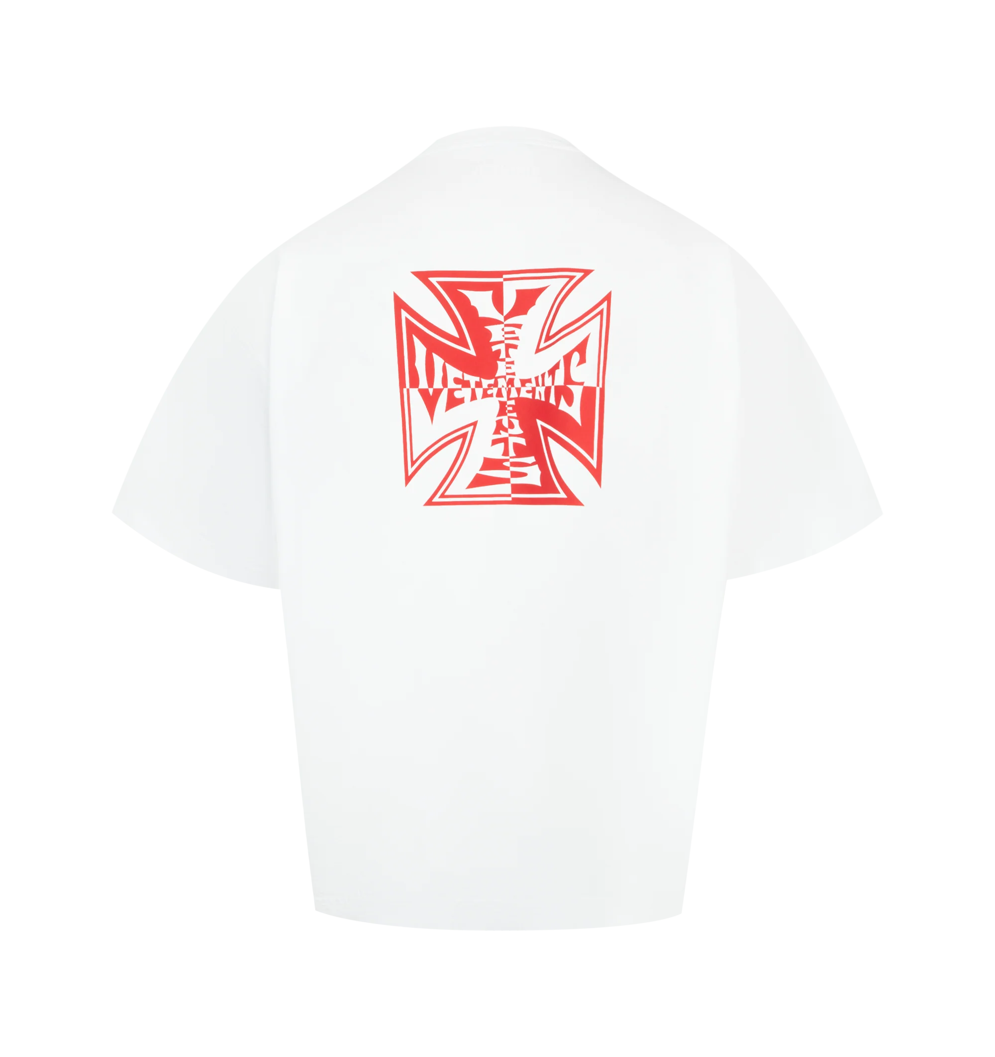 DOUBLE BIKER CROSS LOGO T-SHIRT (MENS) - Image 2