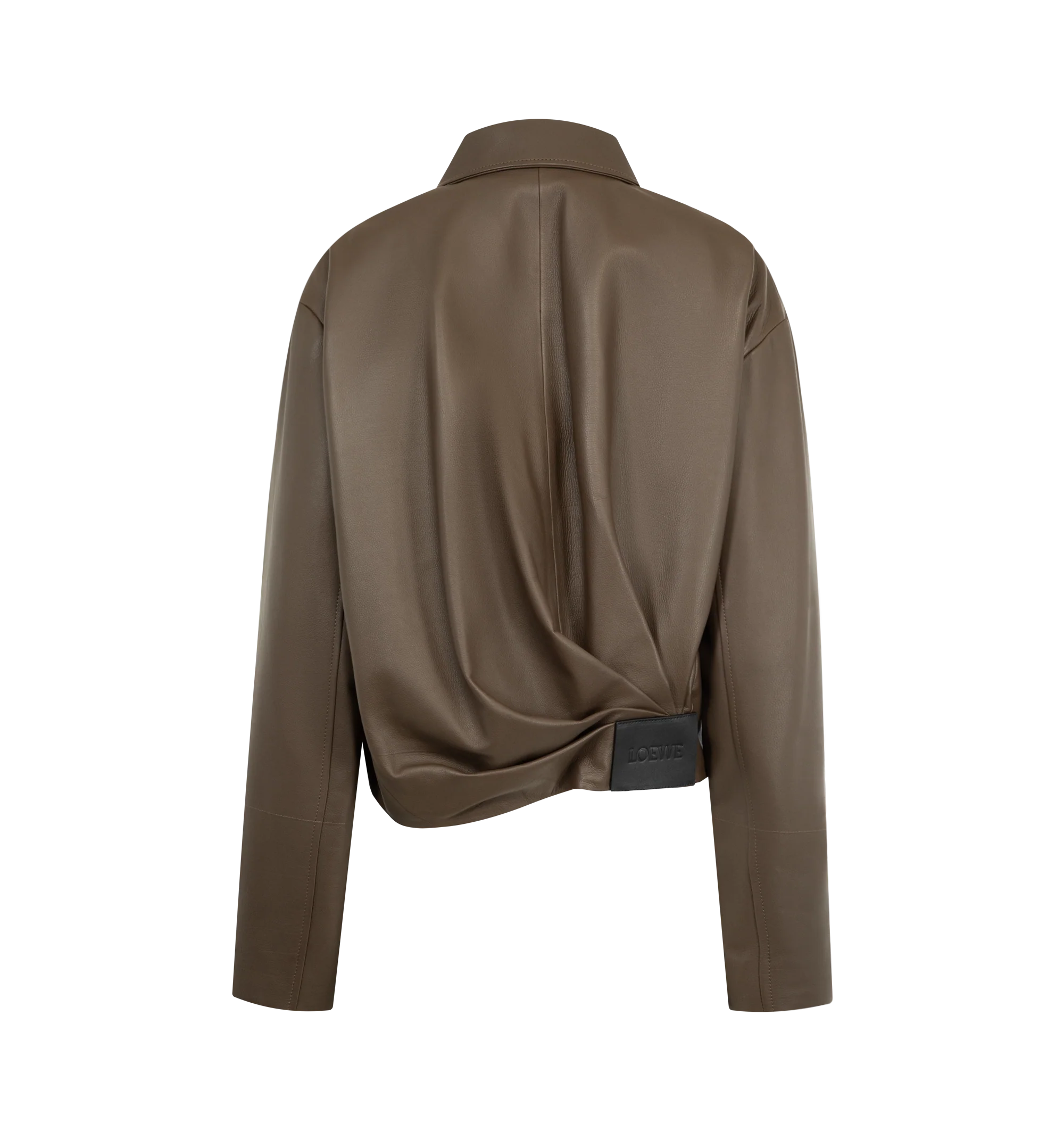DRAPED NAPPA JACKET (WOMENS) - Image 2