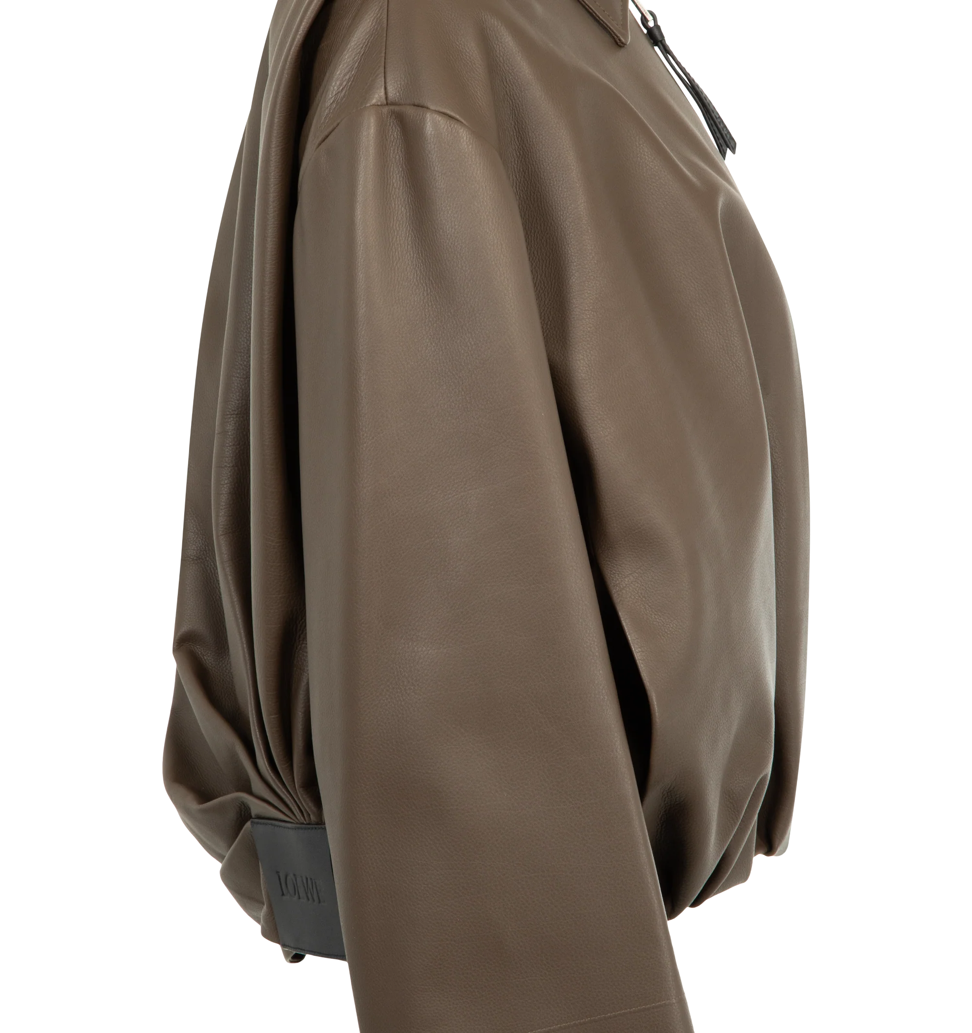 DRAPED NAPPA JACKET (WOMENS) - Image 3
