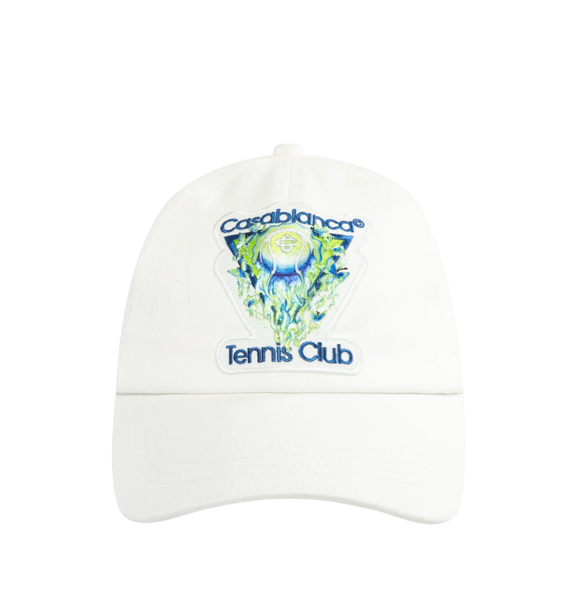 FLAMING TENNIS BALL CAP