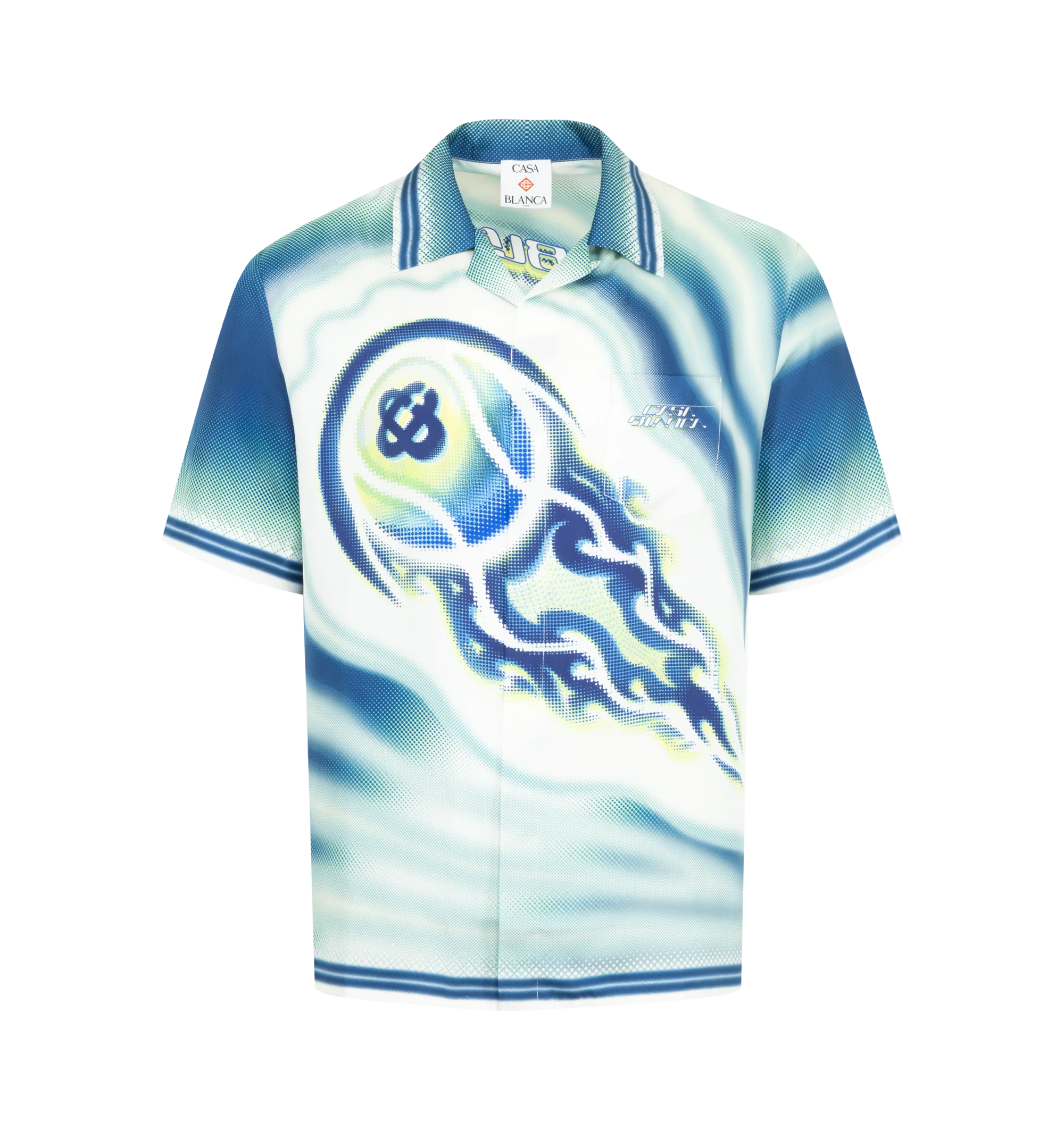 FLAMING TENNIS BALL SHIRT (MENS)