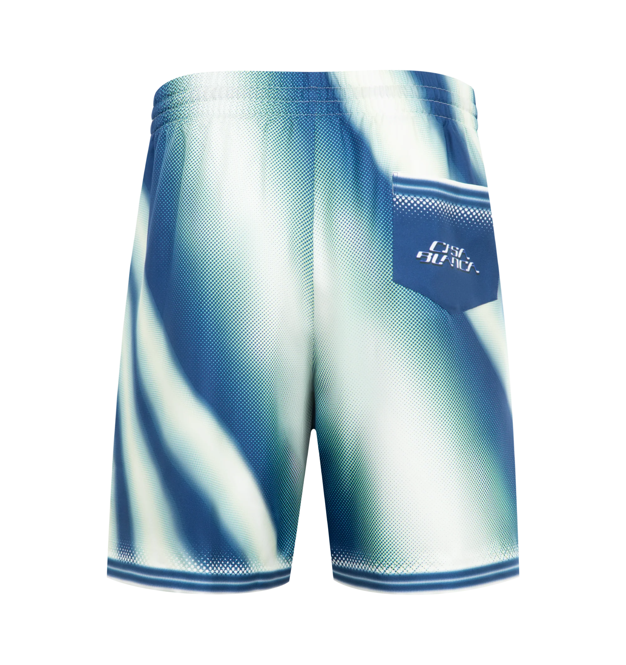 FLAMING TENNIS BALL SILK SHORTS (MENS) - Image 2