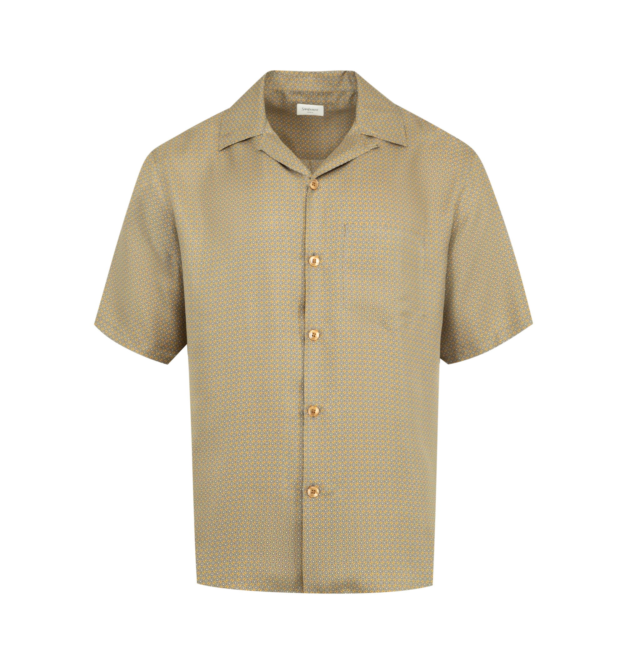 GEOMETRIC SILK SHIRT (MENS)