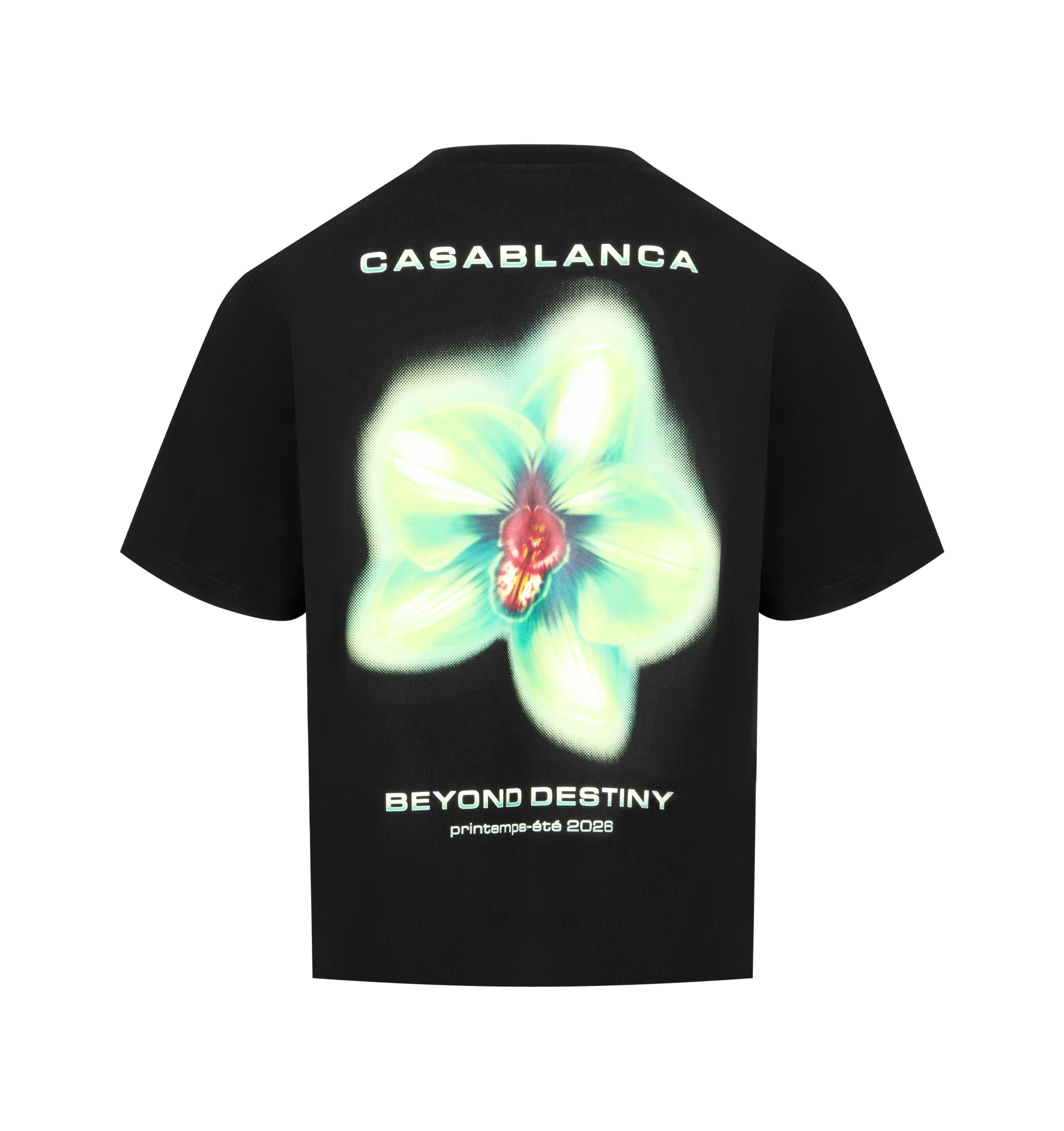 GLITCH ORCHID OVERSIZED T-SHIRT (MENS) - Image 2