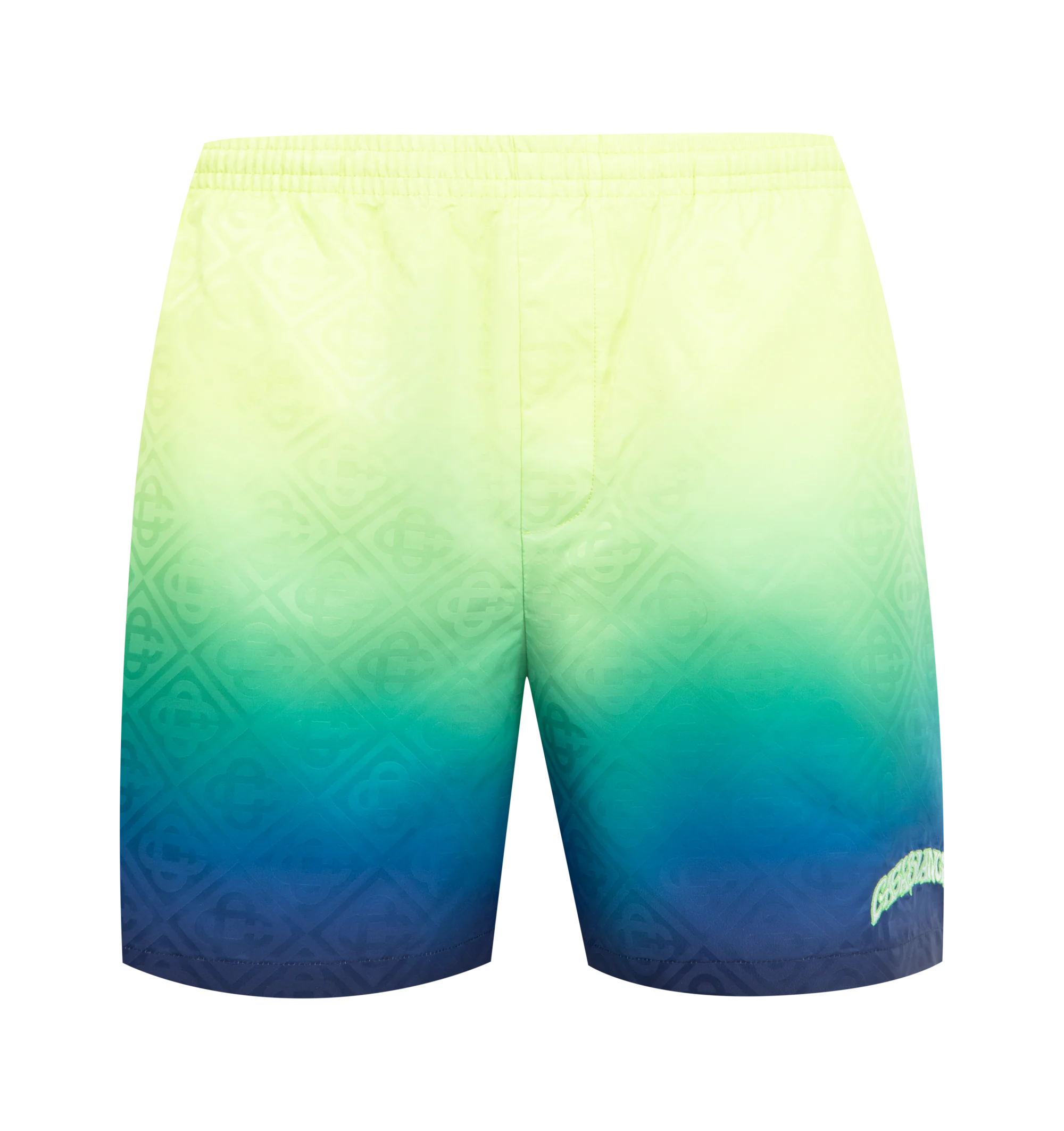 GRADIENT MONOGRAM SWIM SHORTS (MENS)