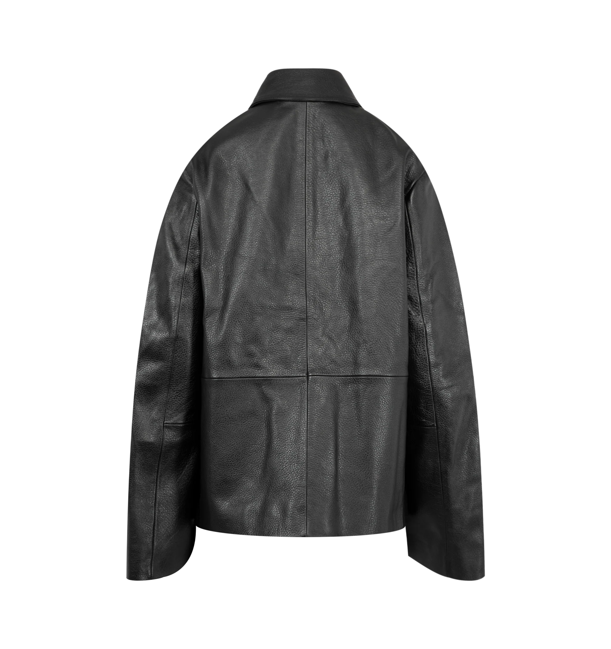 GRAINED LEATHER JACKET (WOMENS) - Image 3