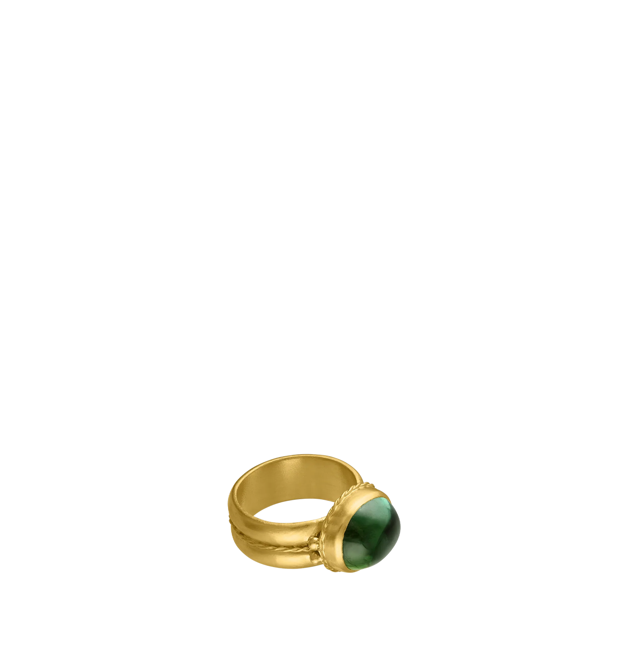 GREEN TOURMALINE NAUTA RING