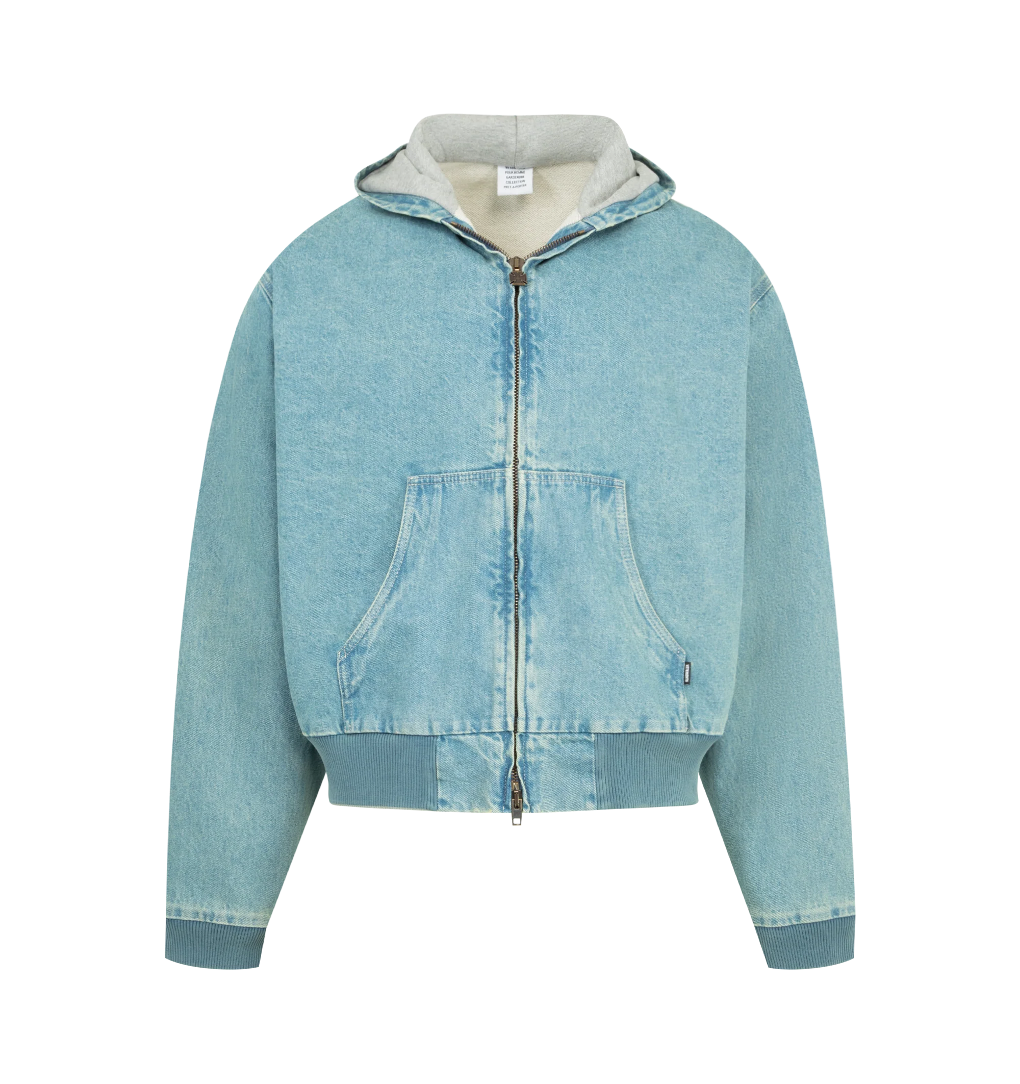 HOODED WORKWEAR DENIM JACKET (MENS)