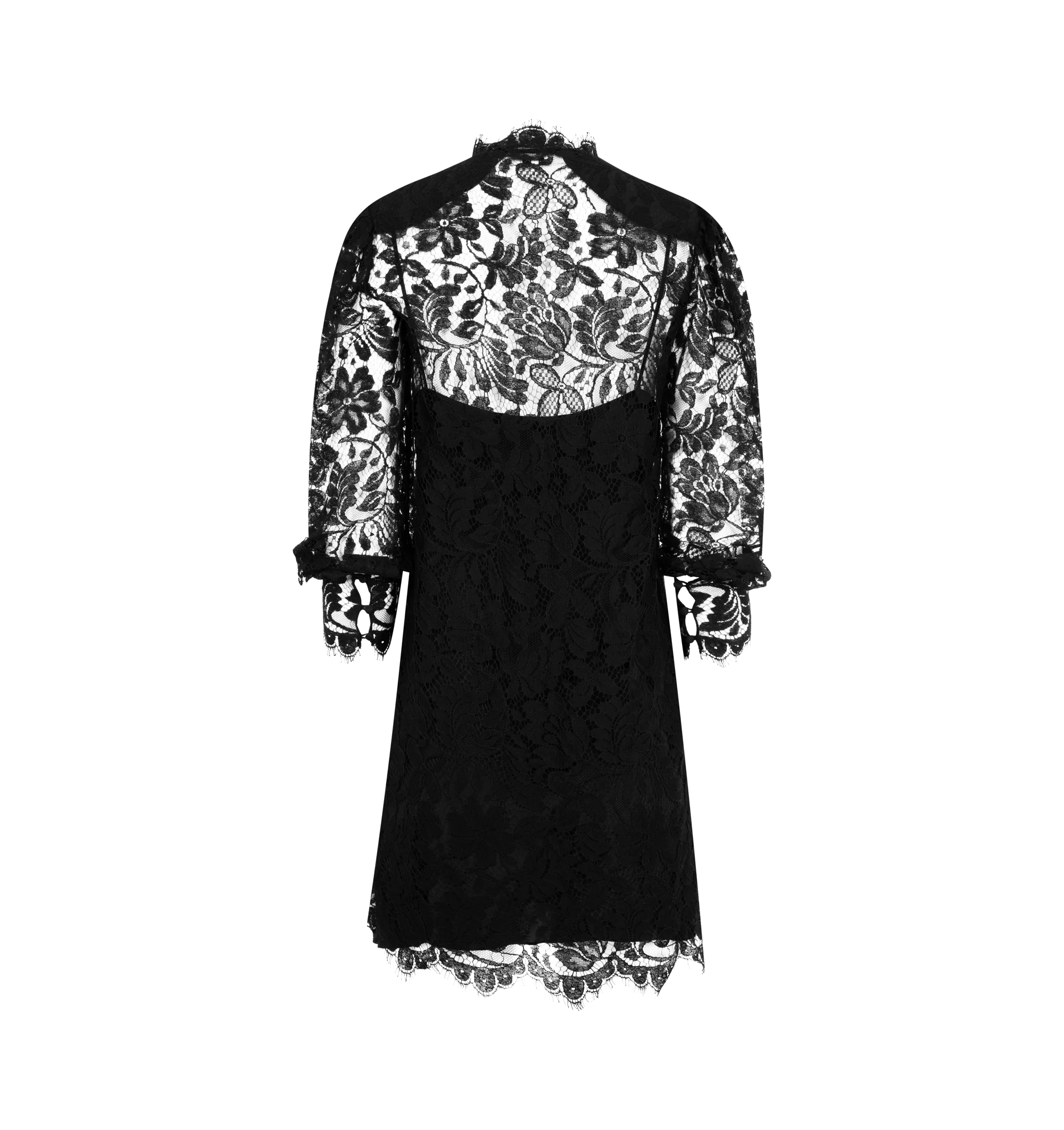LACE MINI DRESS (WOMENS) - Image 2