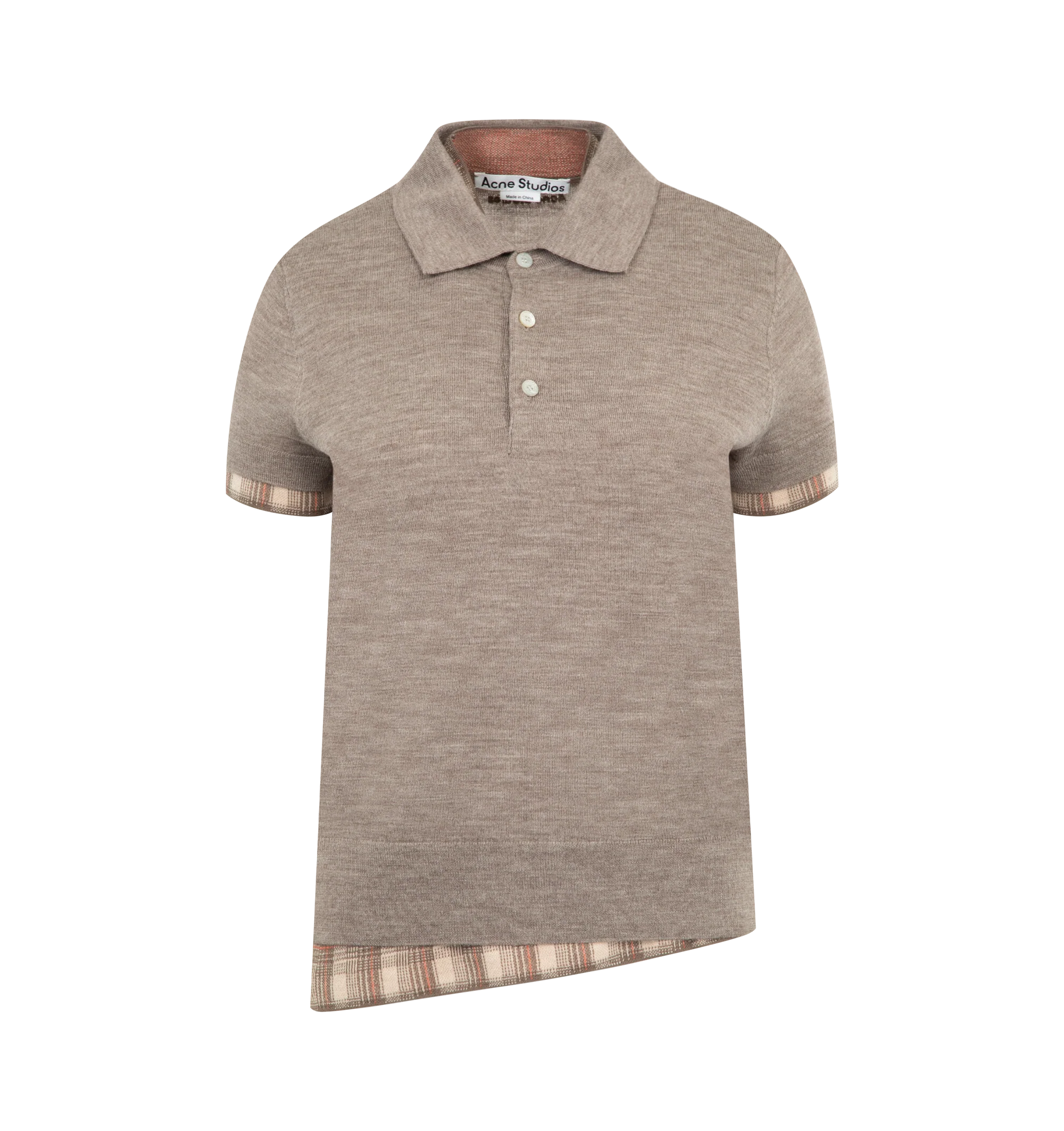 LAYERED KNIT POLO (WOMENS)