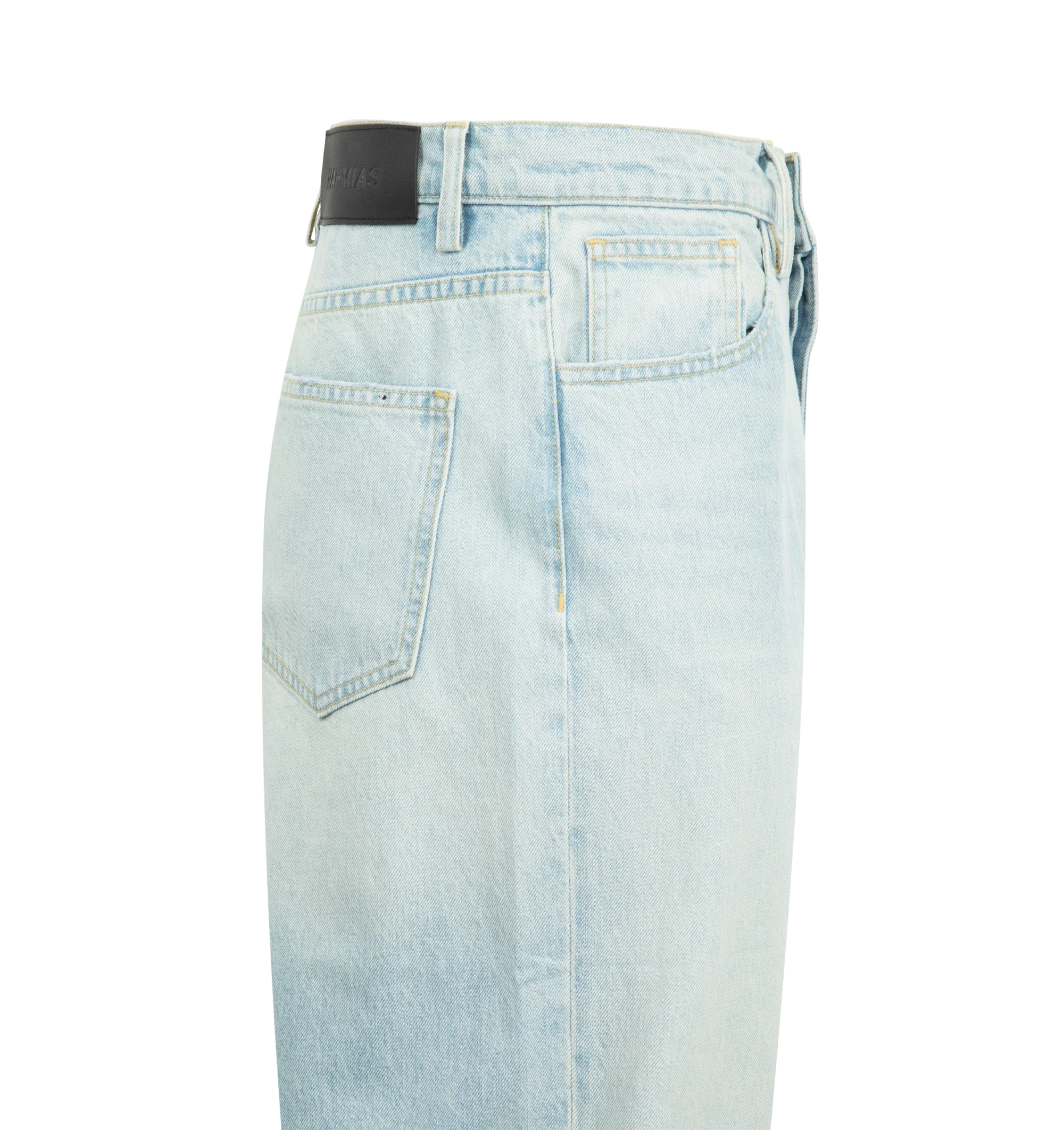 LIGHT WASH BAGGY JEANS (MENS) - Image 3