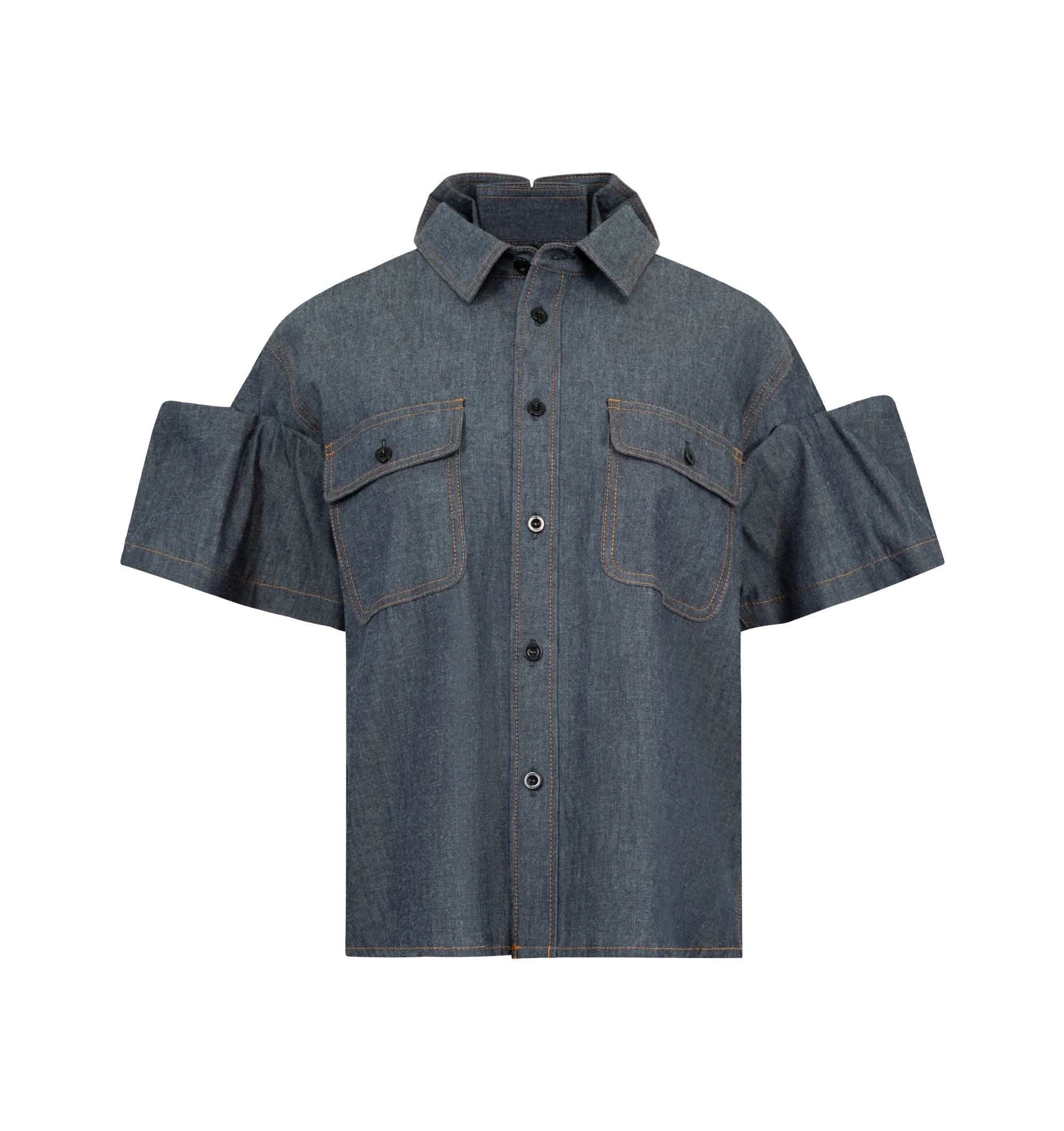 LIGHT WEIGHT DENIM SHIRT (WOMENS)