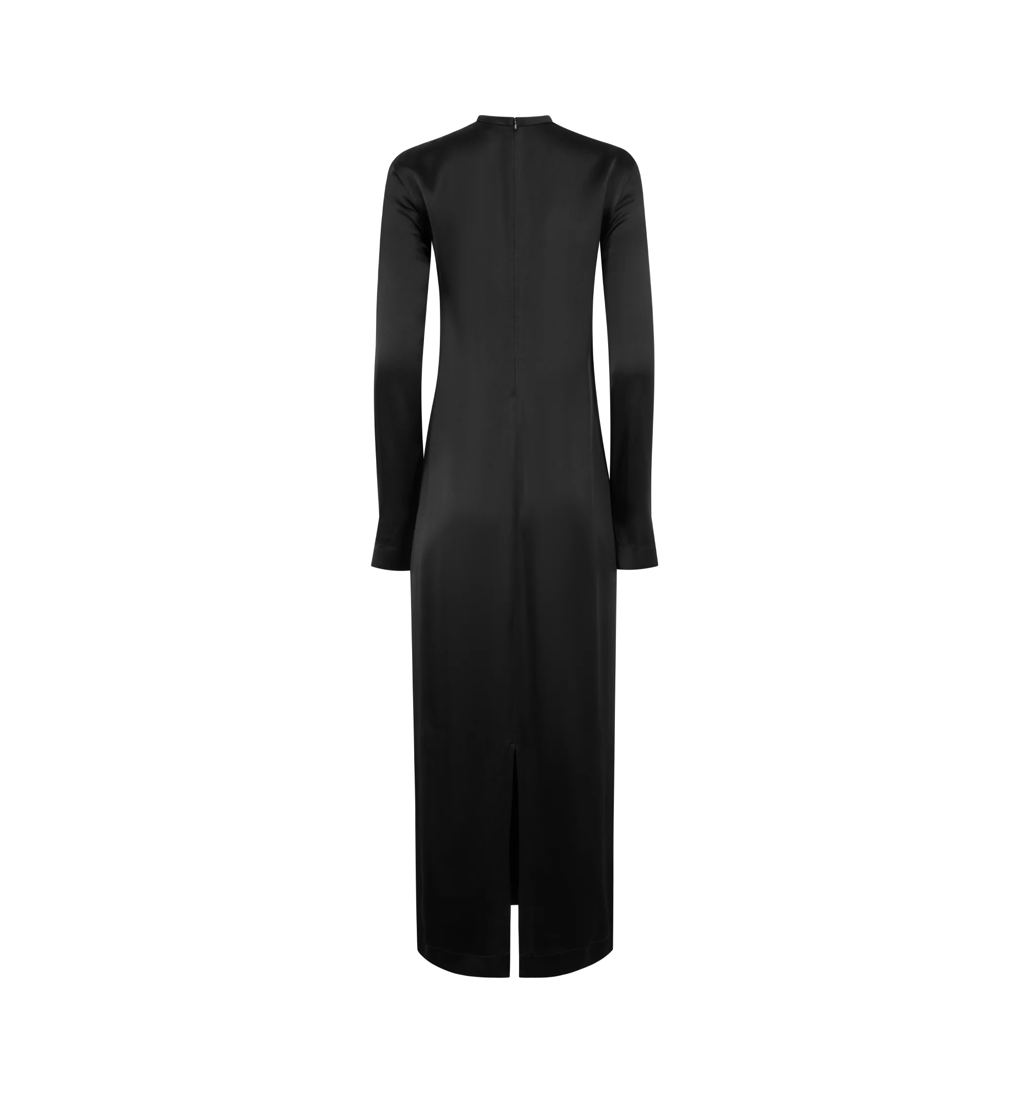 LONG SATIN DRESS (WOMENS) - Image 2