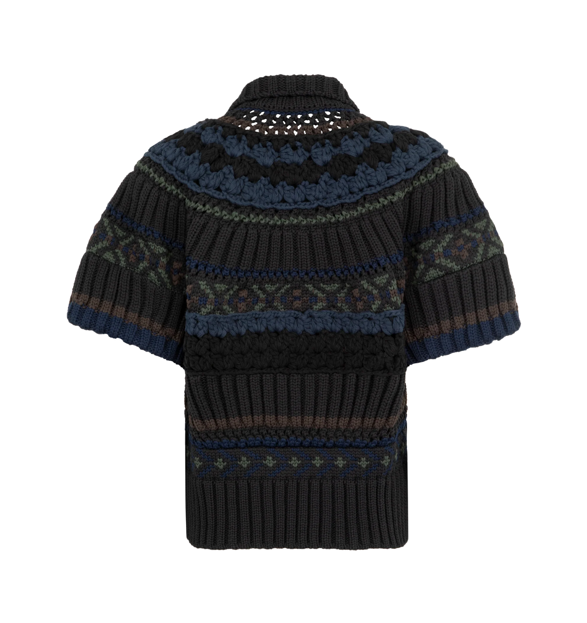 MIX KNIT PULLOVER TOP (WOMENS) - Image 2