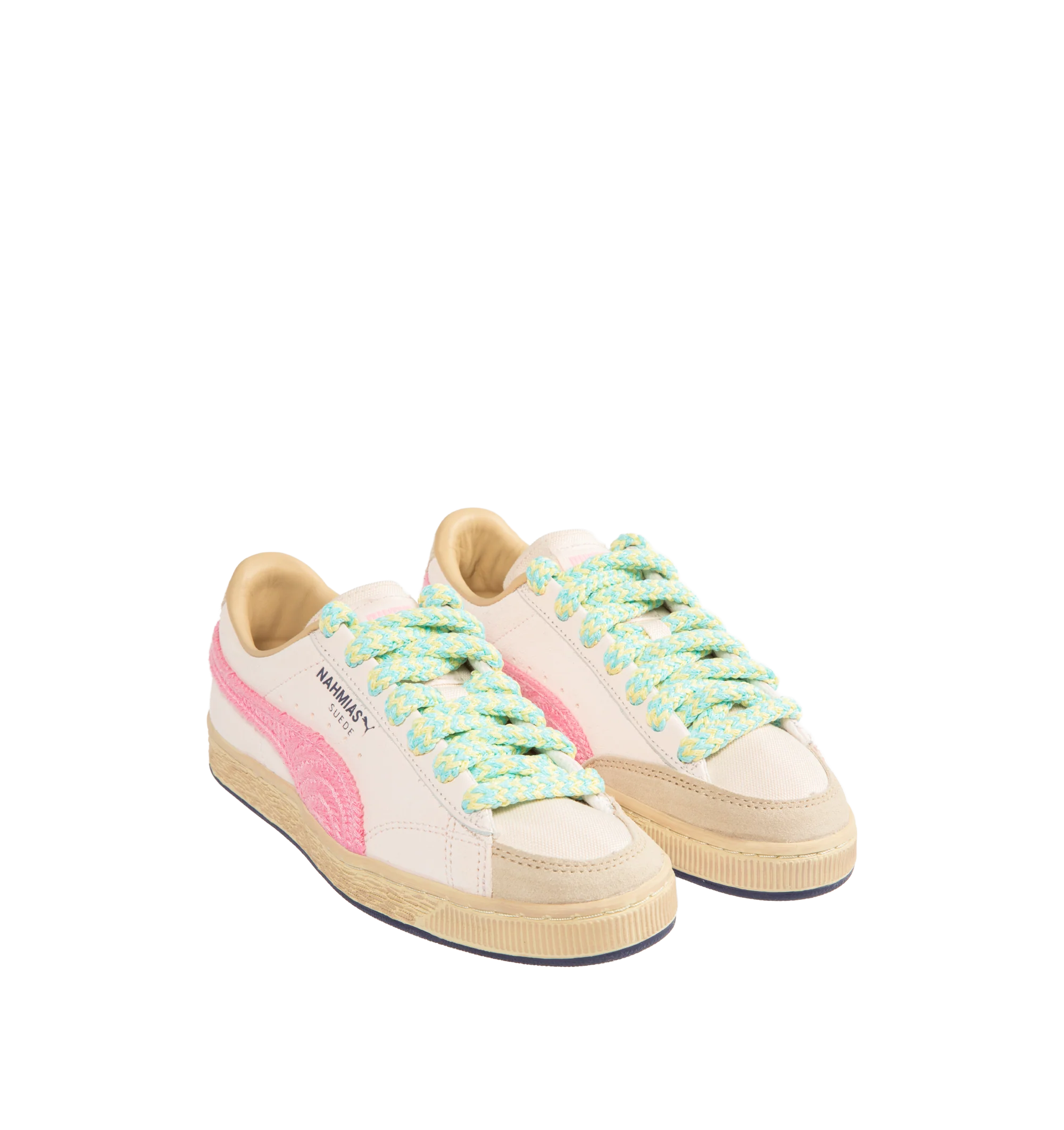 NAHMIAS SUEDE CROCHET SNEAKER (MENS) - Image 2