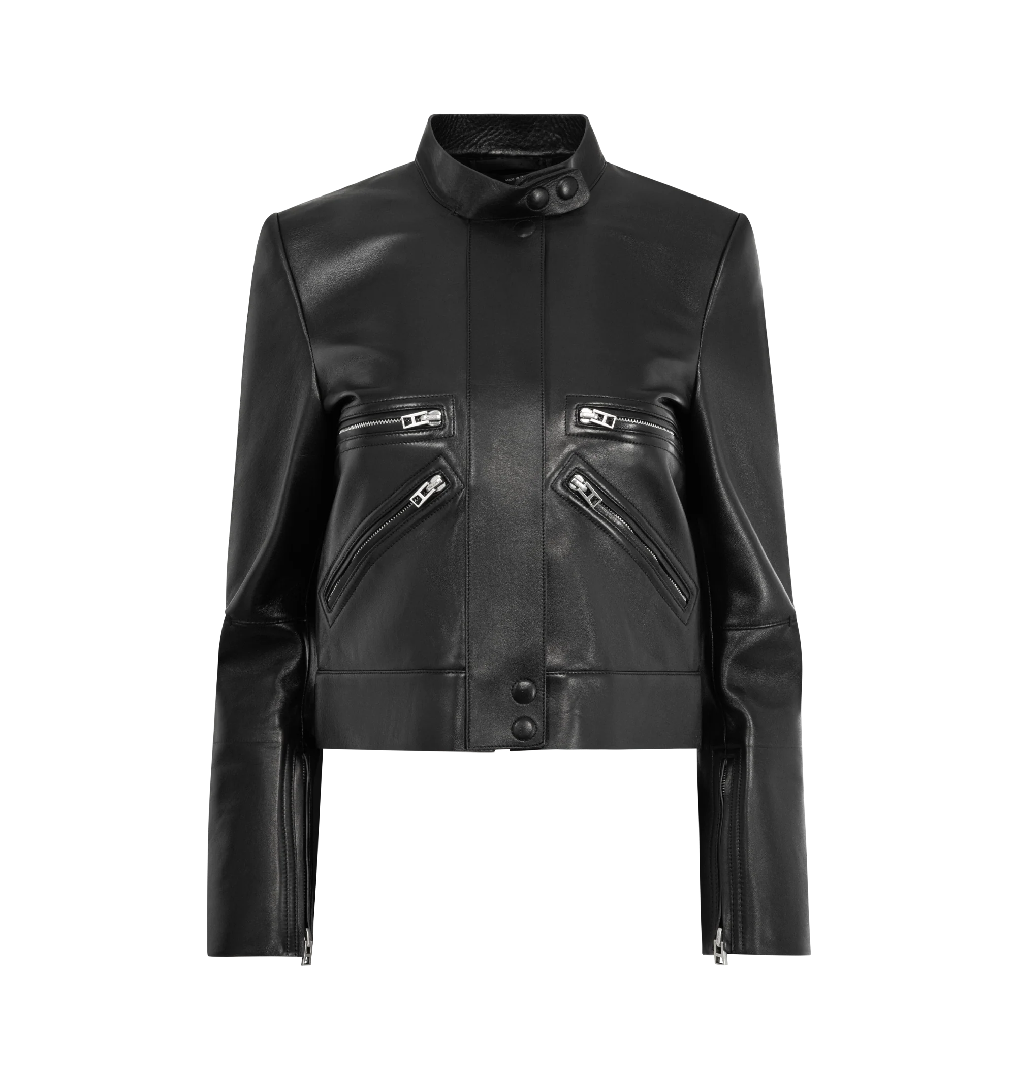 NAPPA LEATHER RACER JACKET (WOMENS)