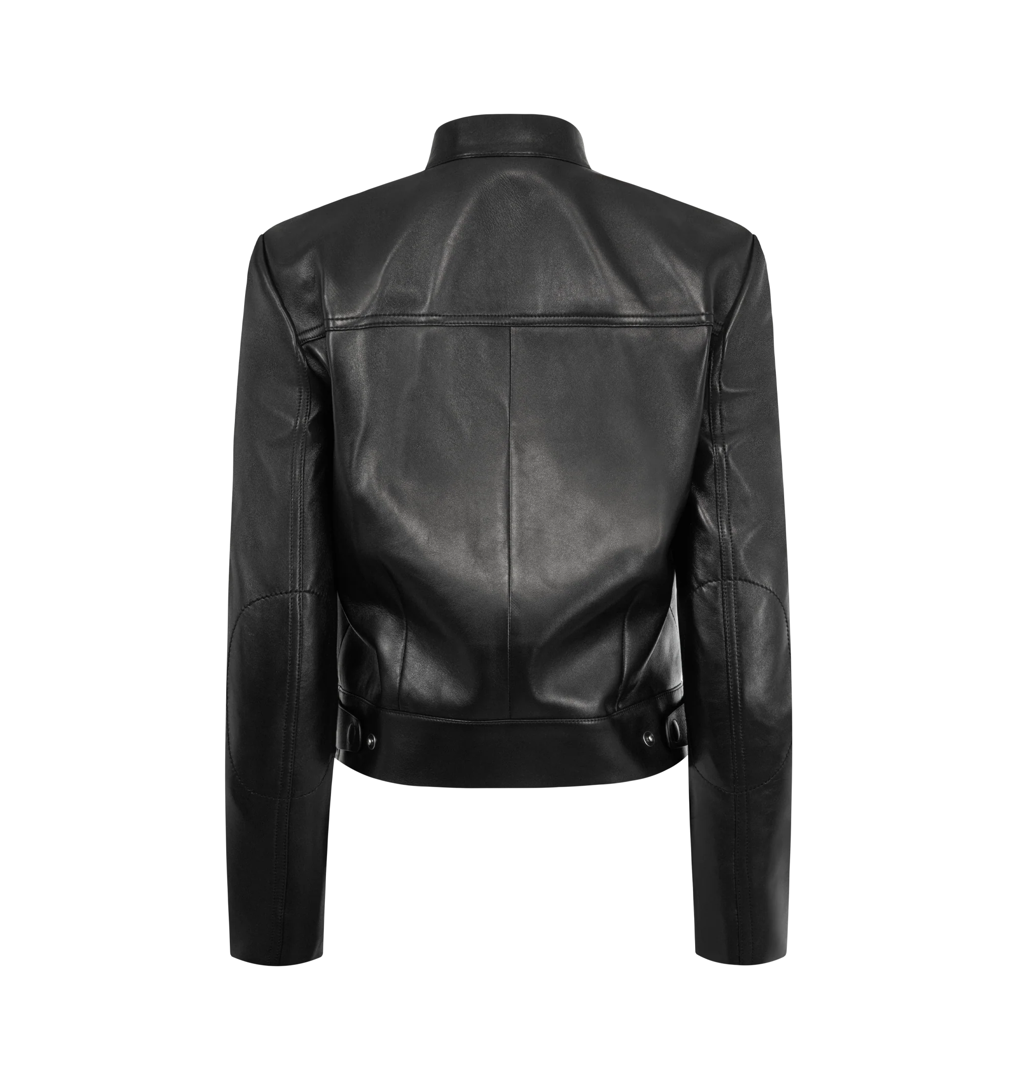 NAPPA LEATHER RACER JACKET (WOMENS) - Image 2