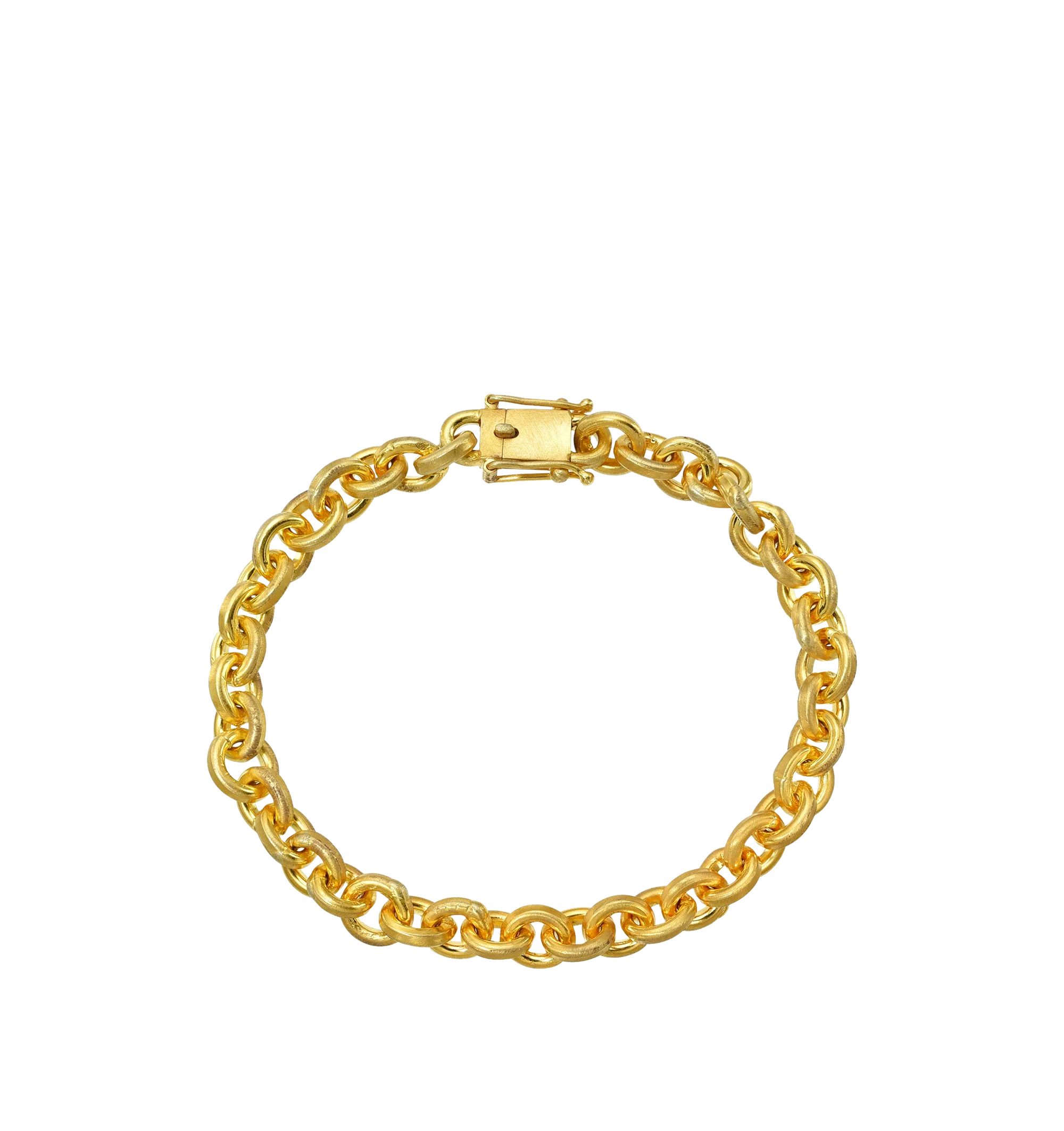 OVERSIZED SIGNATURE CHAIN BRACELET