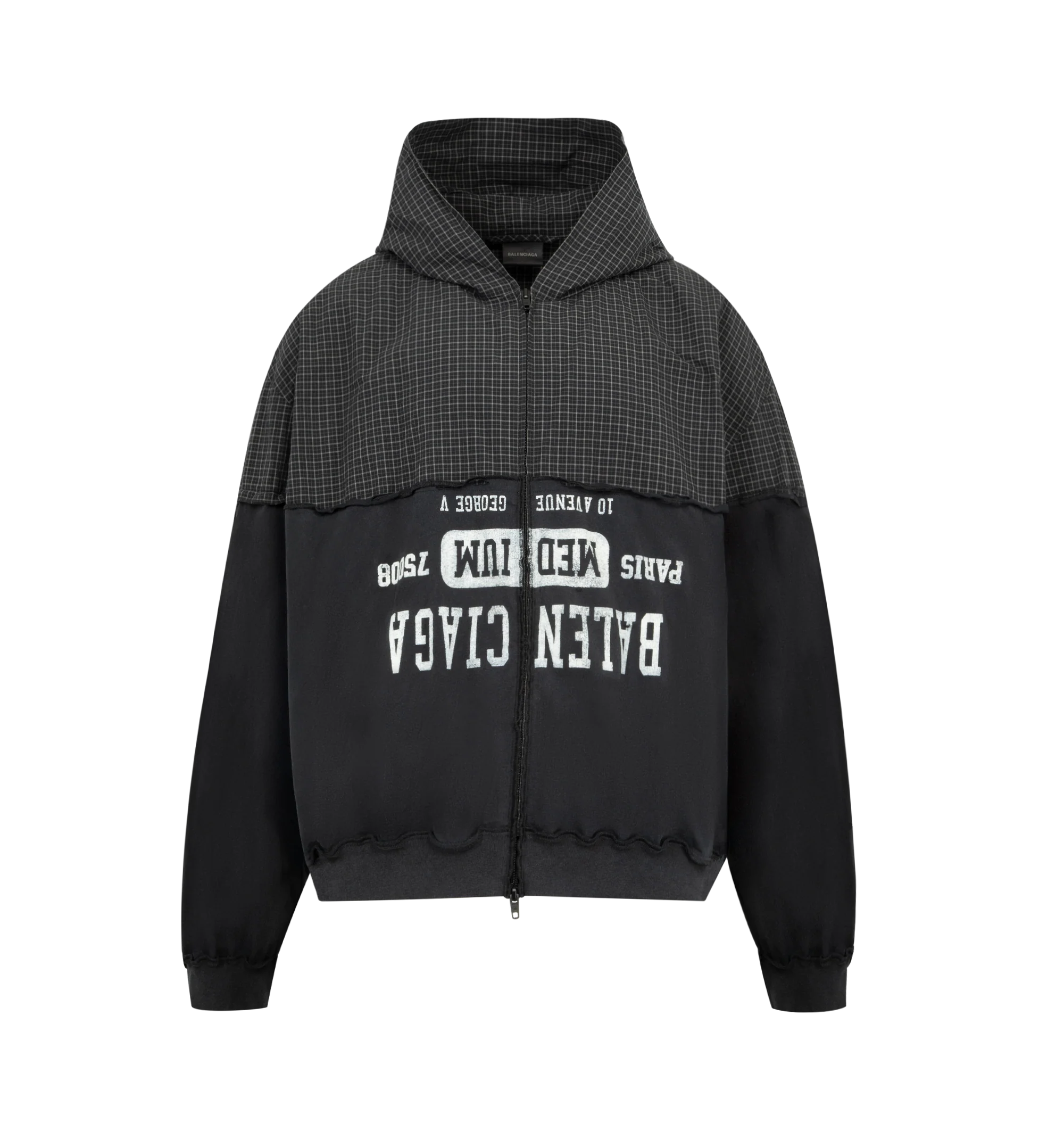 PATCHED HOODED JACKET (MENS)
