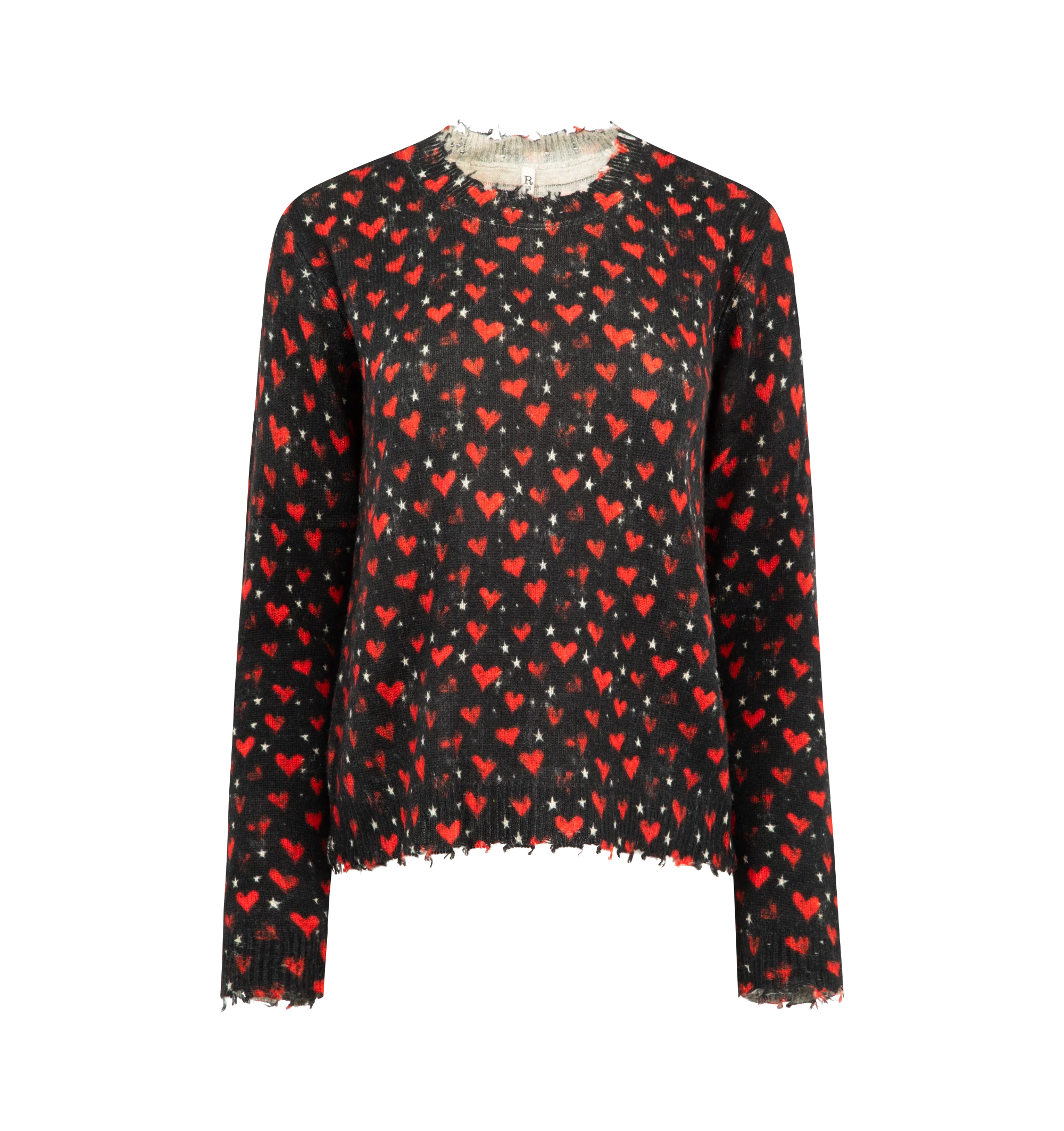PRINTED RELAXED CREWNECK (WOMENS)