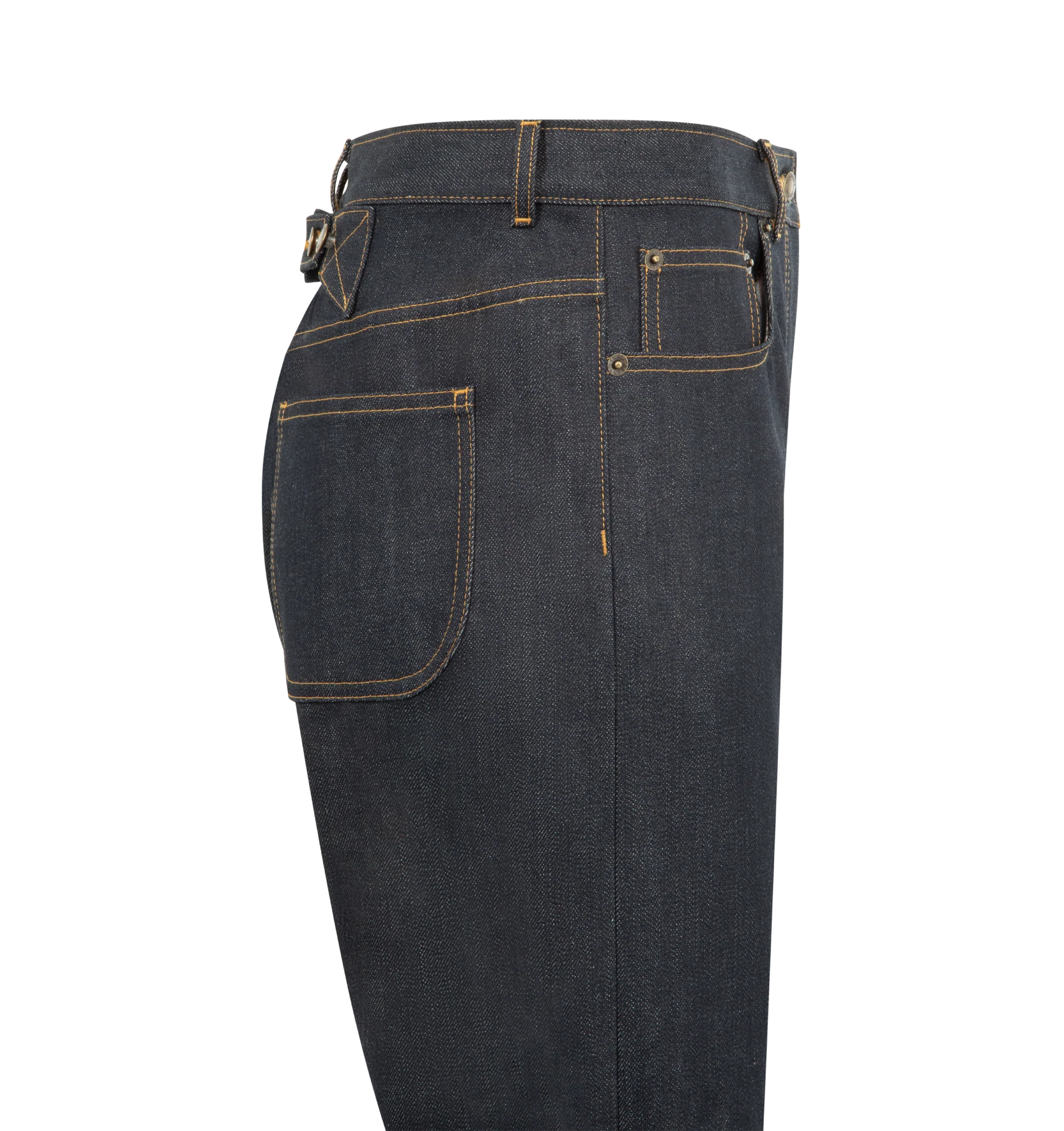SELVEDGE DENIM 5-POCKET PANT (WOMENS) - Image 3