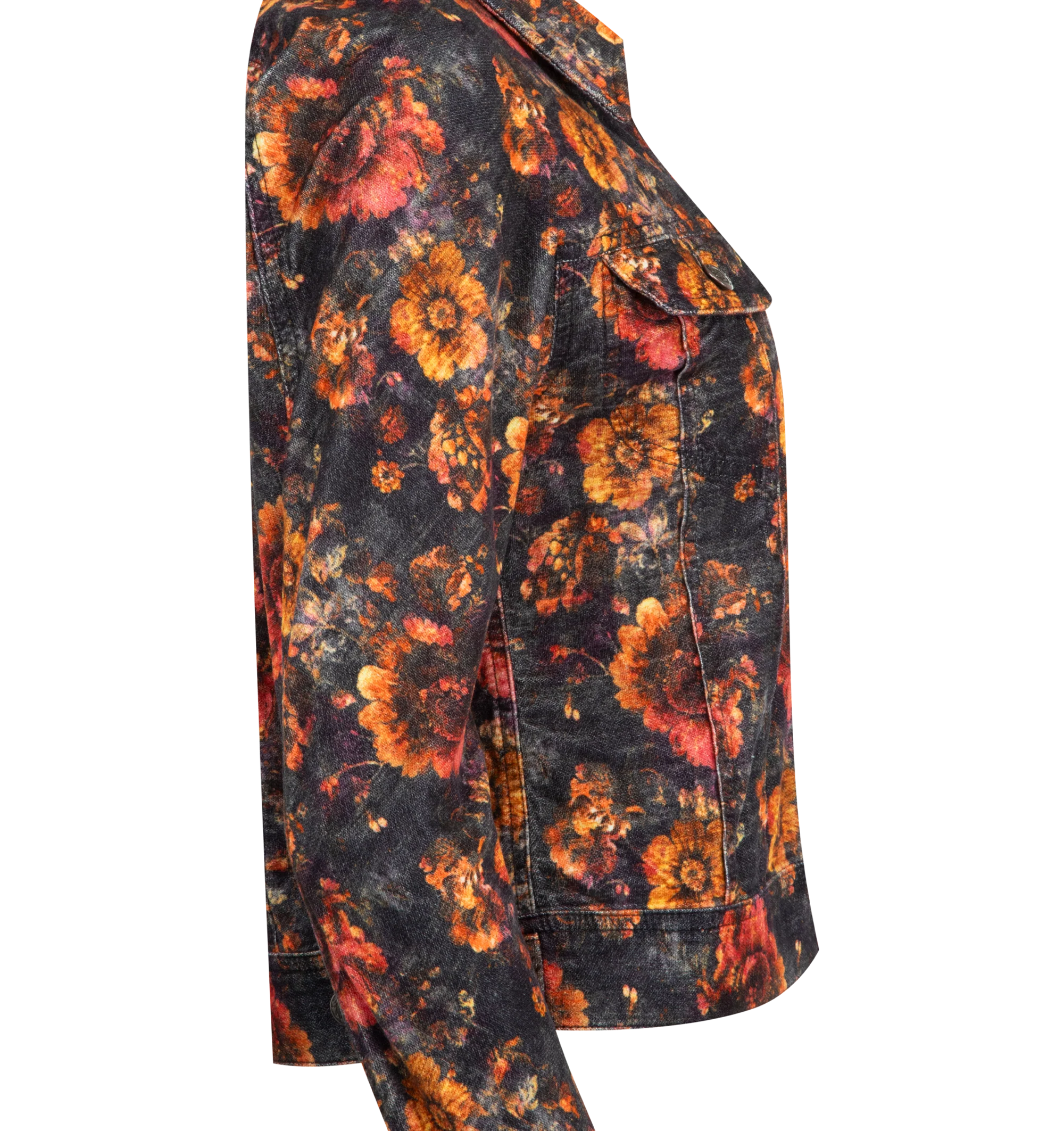 SKINNY TRUCKER JACKET (WOMENS) - Image 3