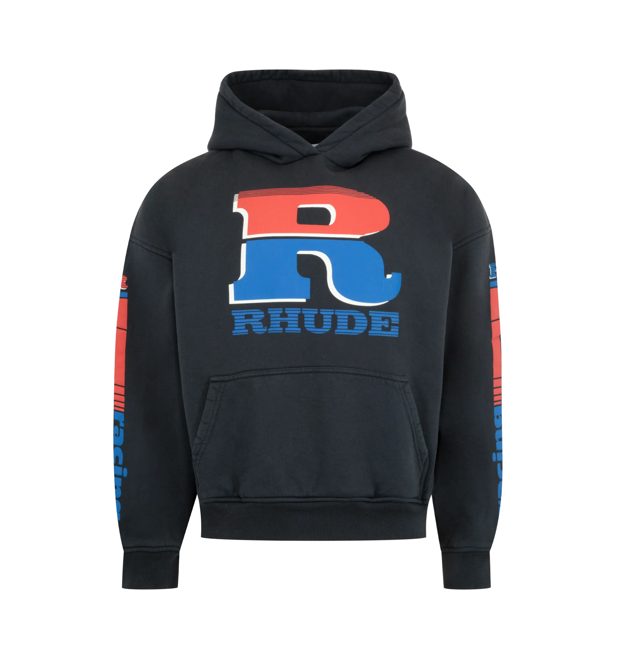 SPLIT PETROL LOGO HOODIE (MENS)