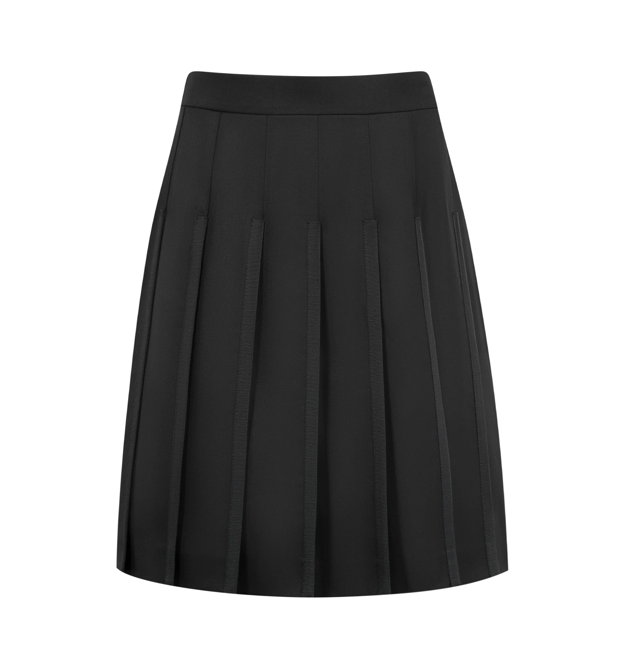 SUPER 120'S TWILL PLEATED SKIRT (WOMENS)