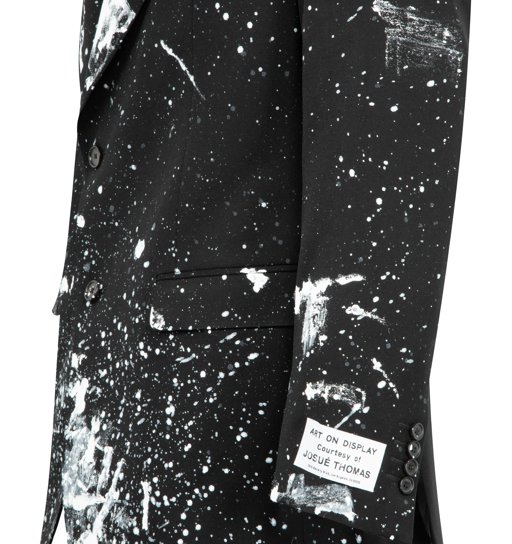 THOMAS DRESS SINGLE BREASTED COAT (MENS) - Image 3