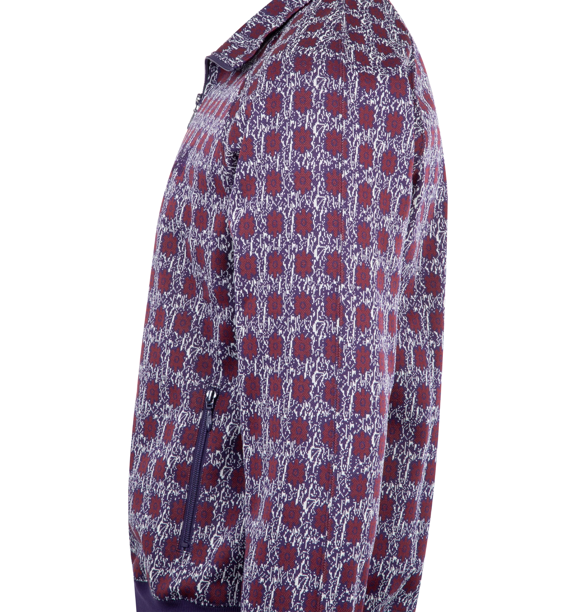 TRACK POLY JACQUARD CARDIGAN (MENS) - Image 3