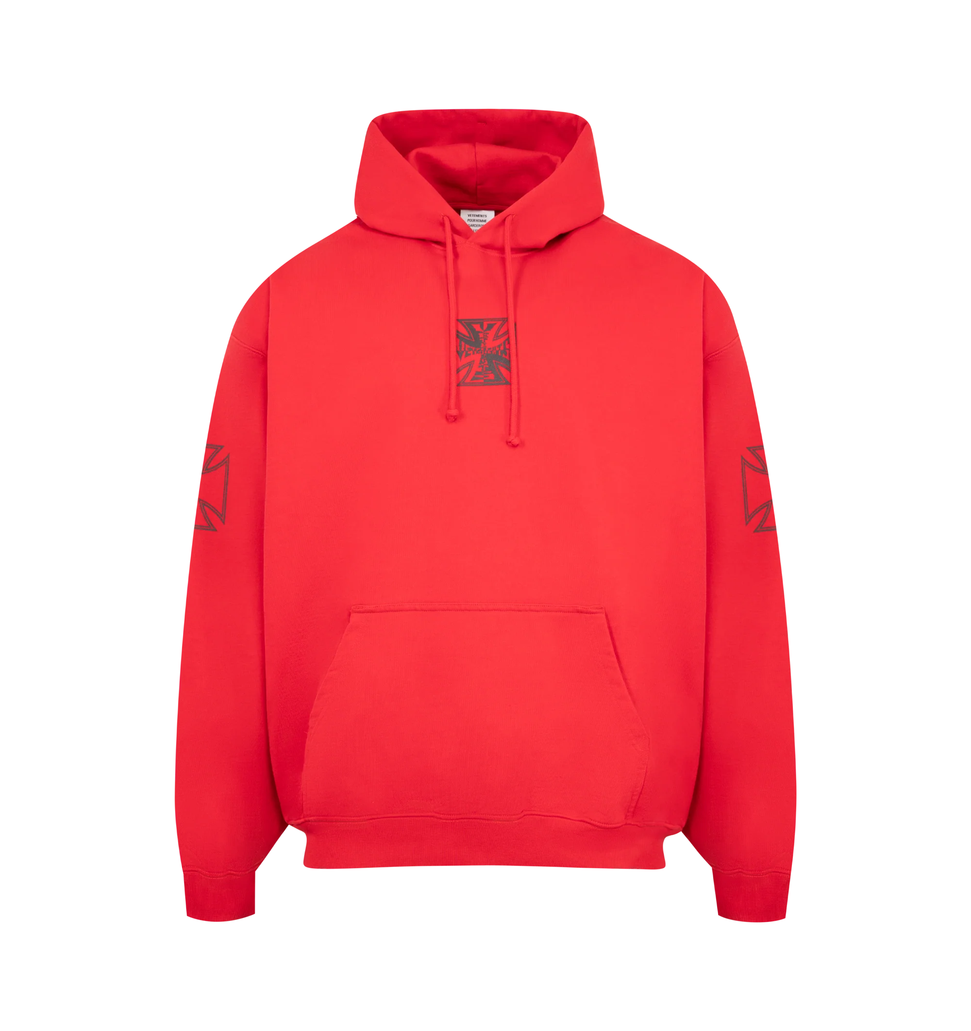 TRIPPLE BIKER CROSS LOGO HOODIE (MENS)