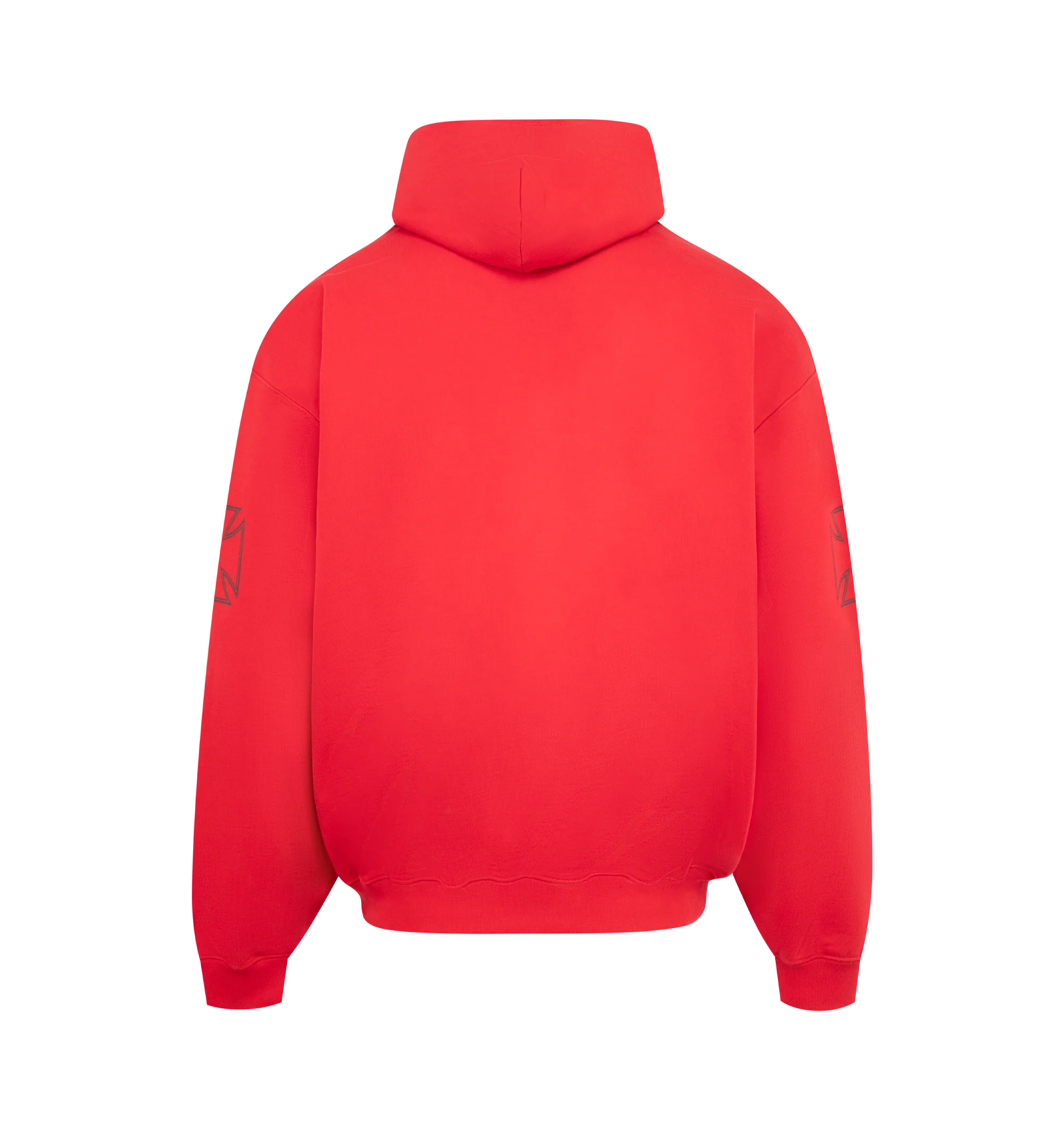 TRIPPLE BIKER CROSS LOGO HOODIE (MENS) - Image 2
