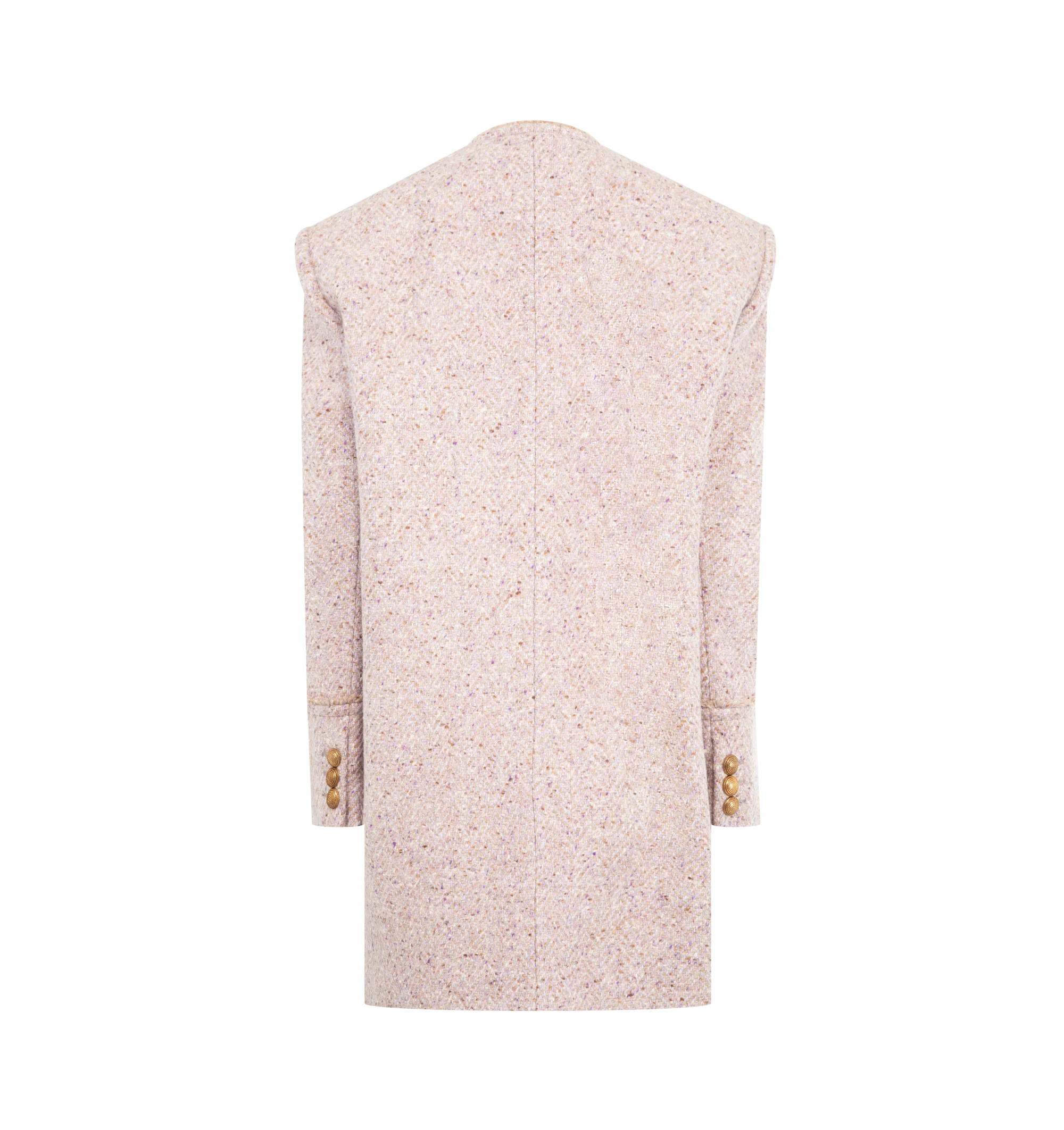 WOOL BLEND TWEED COAT (WOMENS) - Image 2