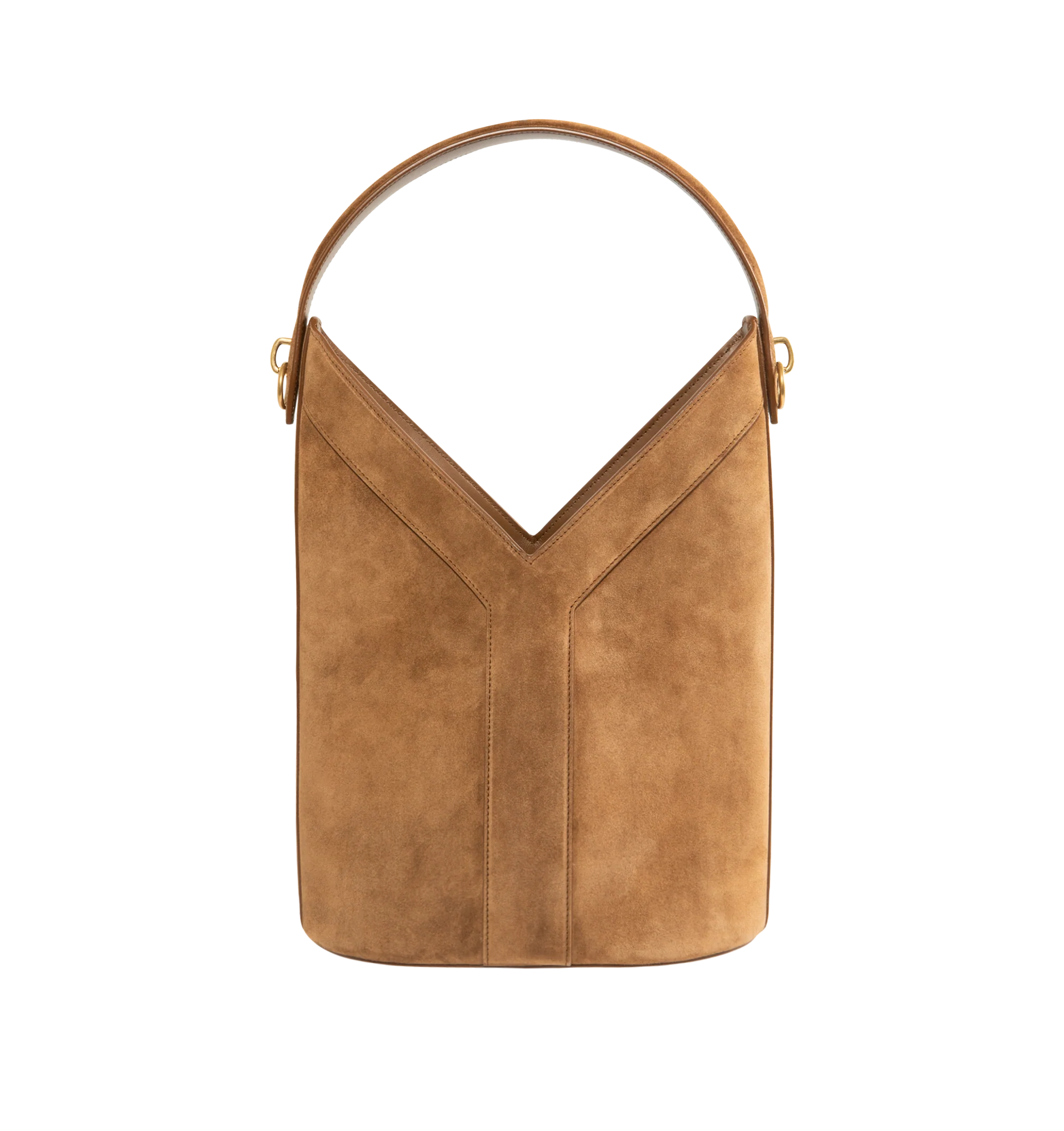 Y BUCKET TOP HANDLE BAG