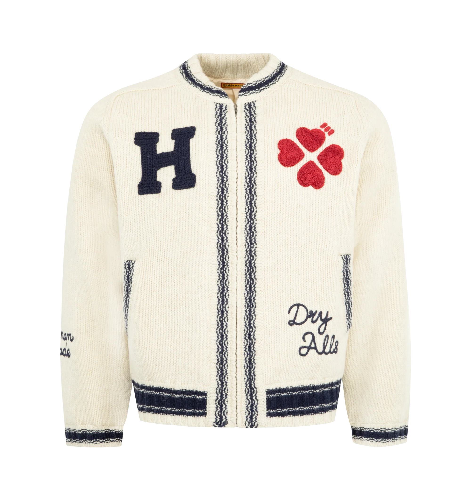 ZIP-UP KNIT JACKET (MENS)
